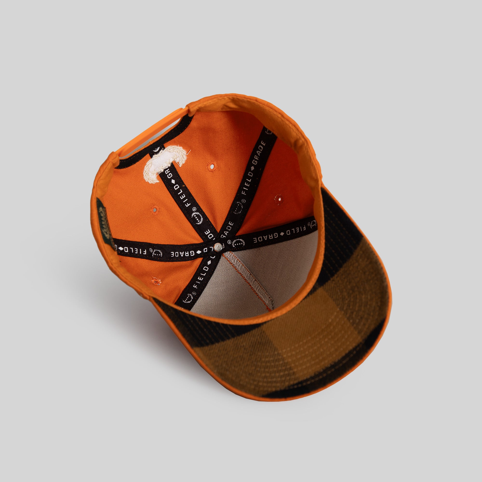 RESPECTFULLY BURNT ORANGE DUCK CANVAS TRUCKER