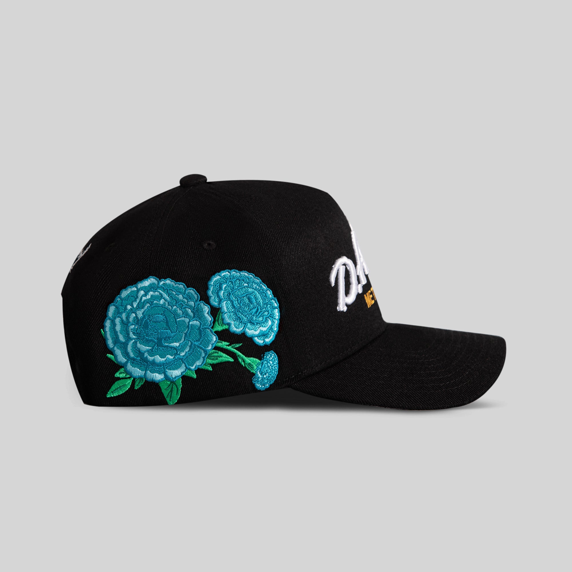 DARE ME TO DO IT 2.0  MARIGOLD BLACK WOOL TRUCKER