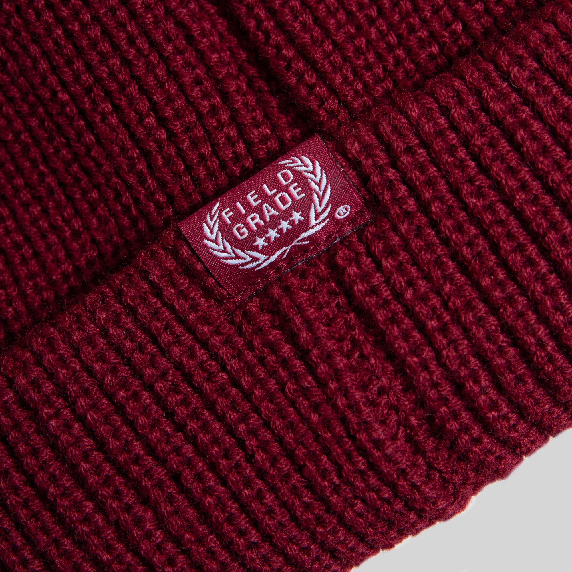 FIELD GRADE BORDEAUX WATCH CAP