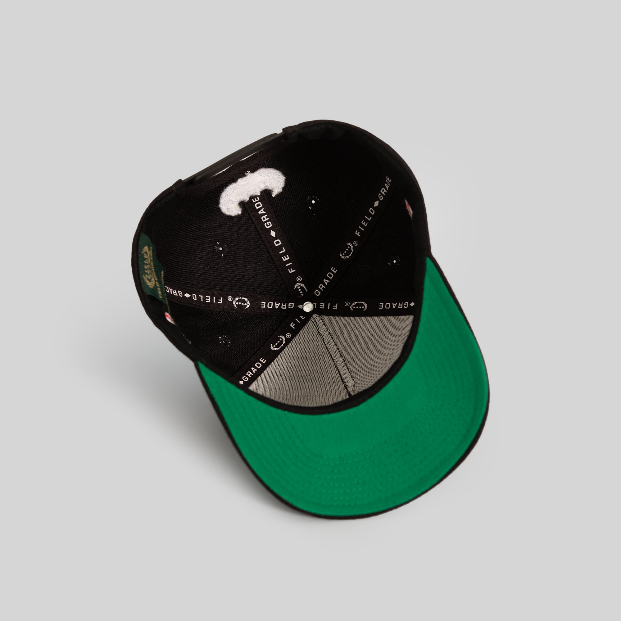 DELETE MY NUMBER BLACK WOOL TRUCKER