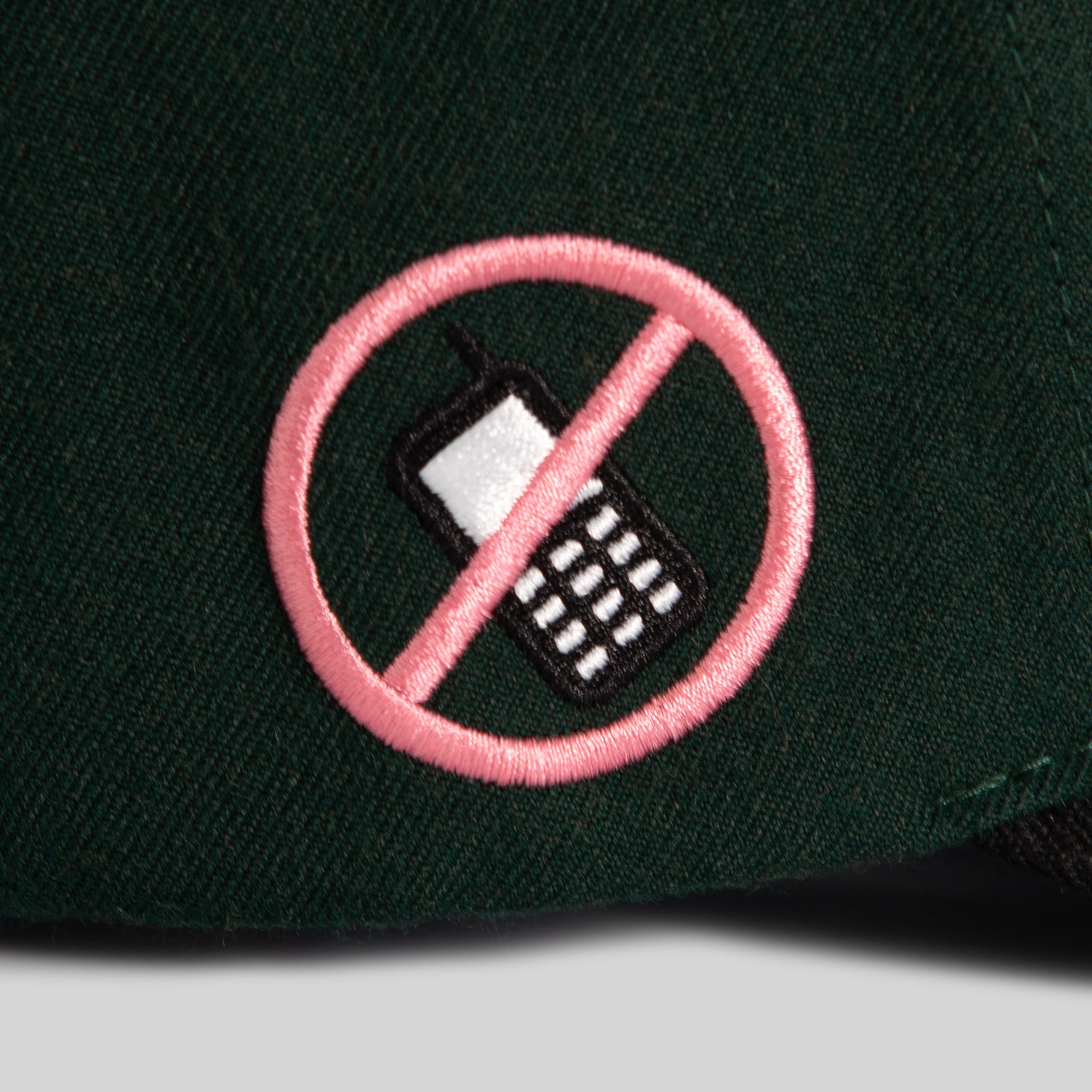 DELETE MY NUMBER EMERALD BLACK WOOL TRUCKER
