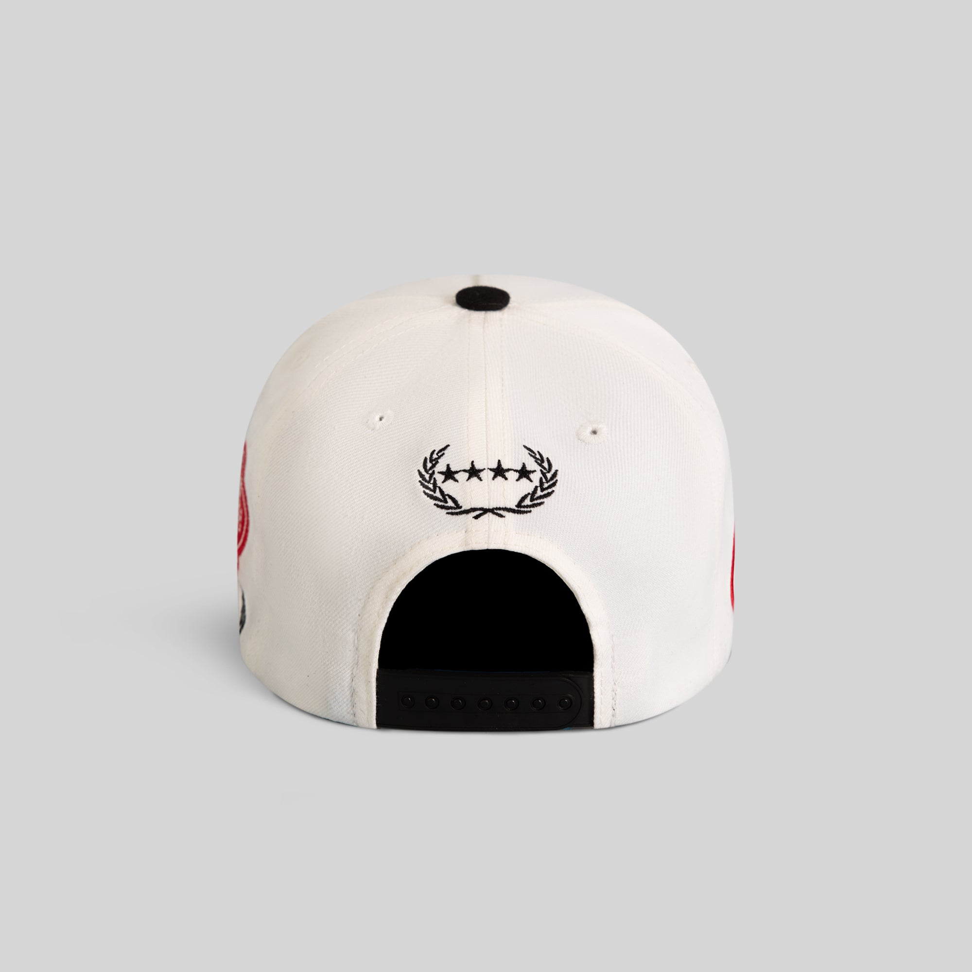 DELETE MY NUMBER OFF WHITE BLACK WOOL TRUCKER