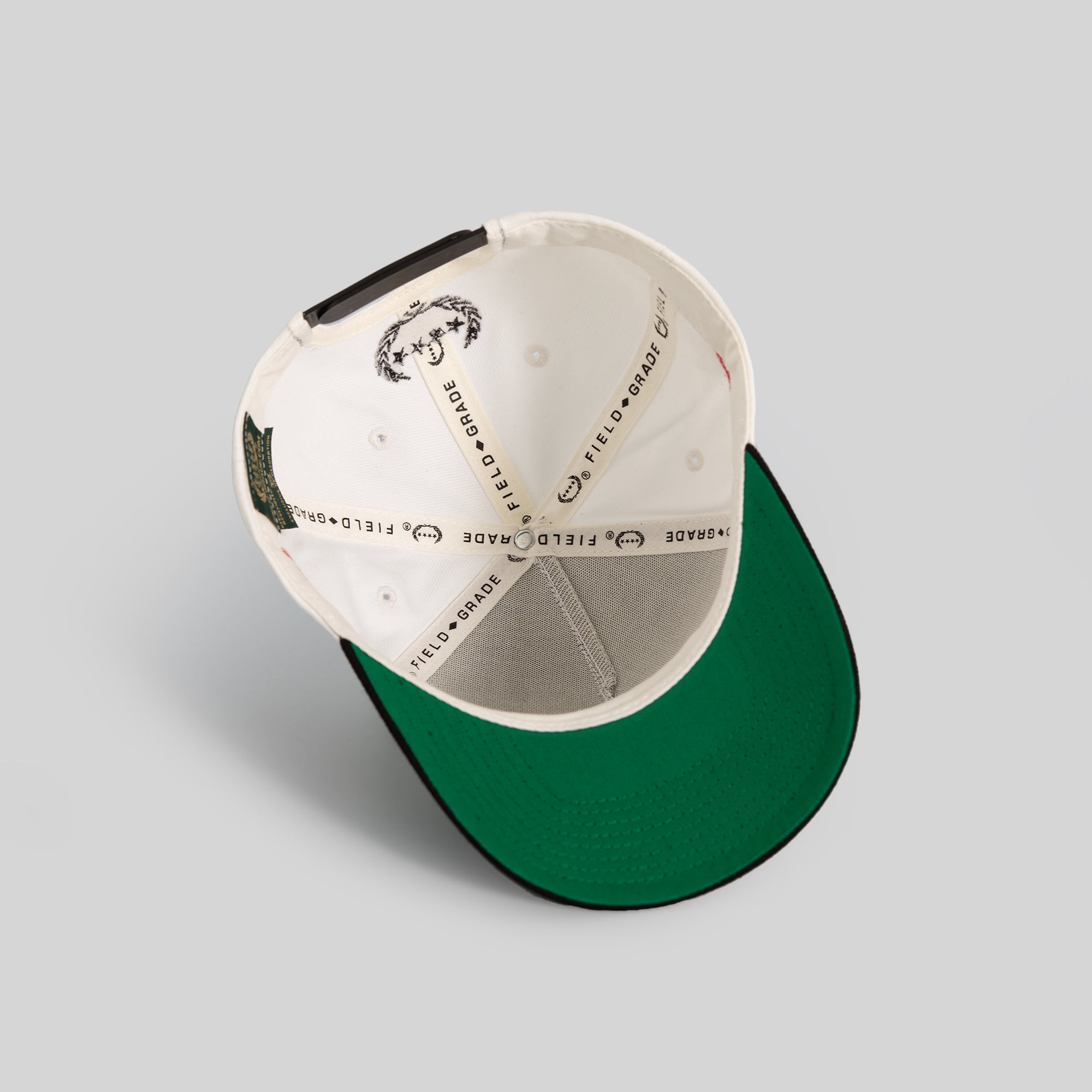 DELETE MY NUMBER OFF WHITE BLACK WOOL TRUCKER