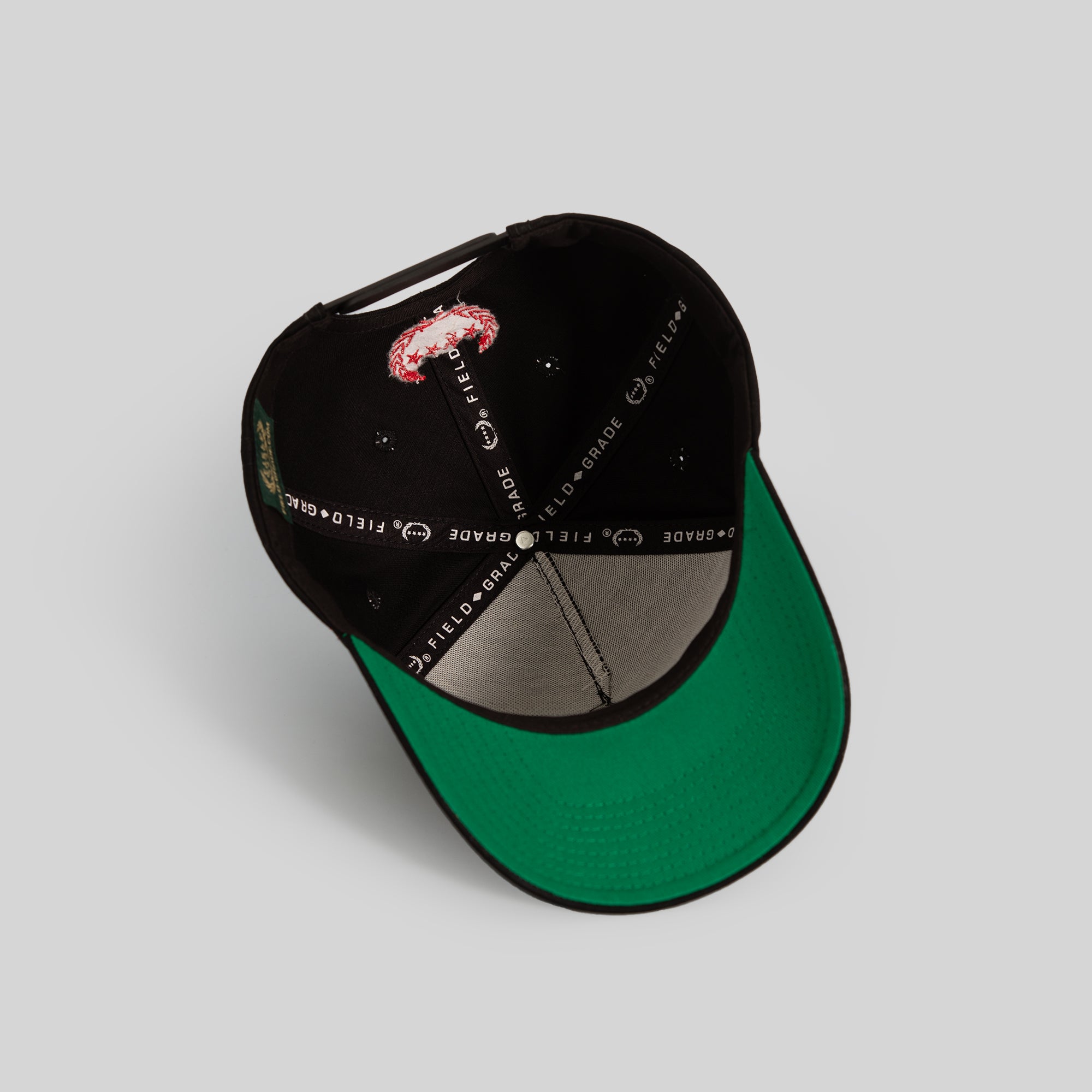 CURSED BLACK TWILL TRUCKER