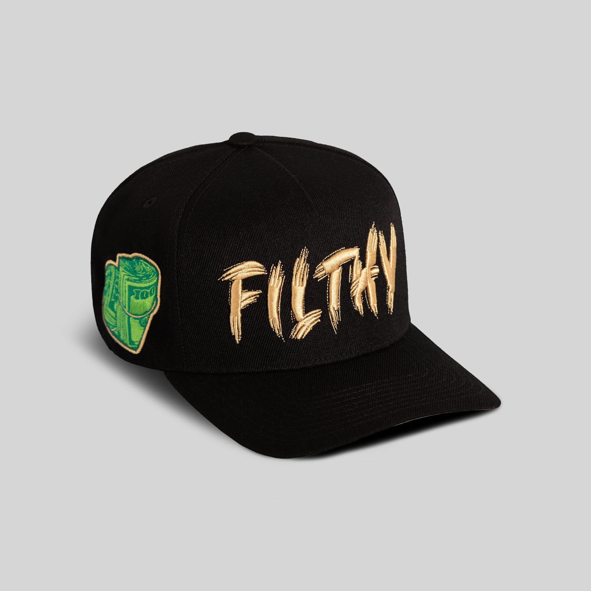 FILTHY BLACK WOOL TRUCKER