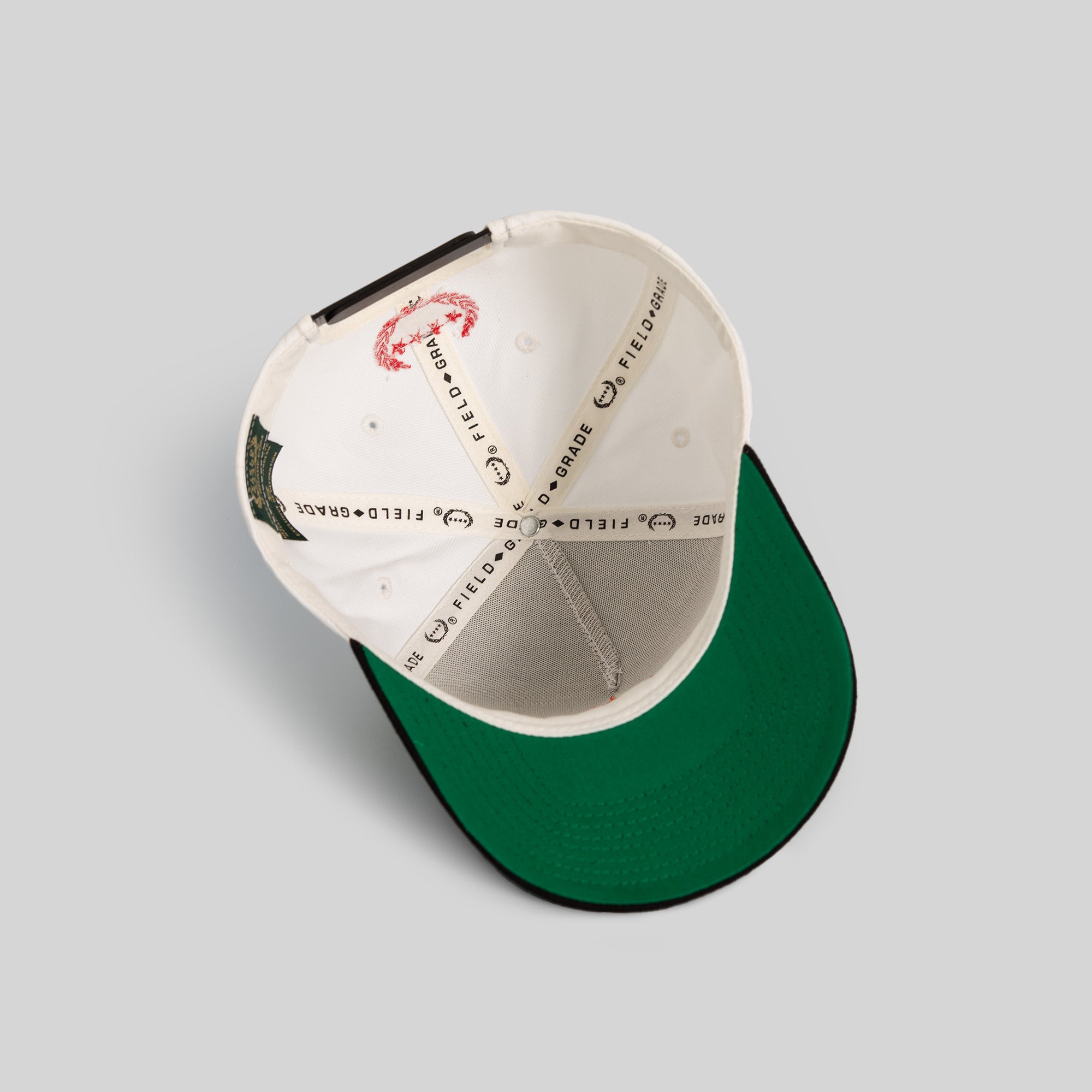 FROM HELL WITH LOVE OFF WHITE BLACK WOOL TRUCKER