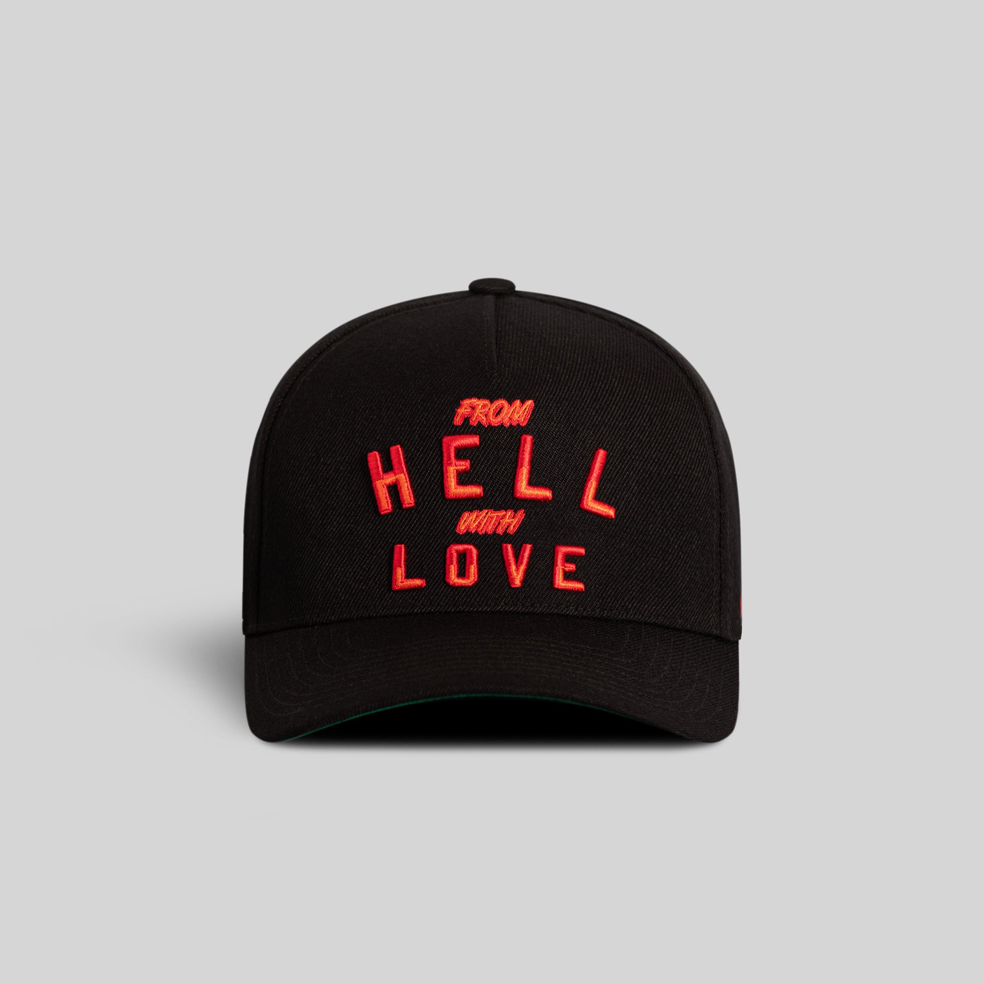 FROM HELL WITH LOVE BLACK WOOL TRUCKER