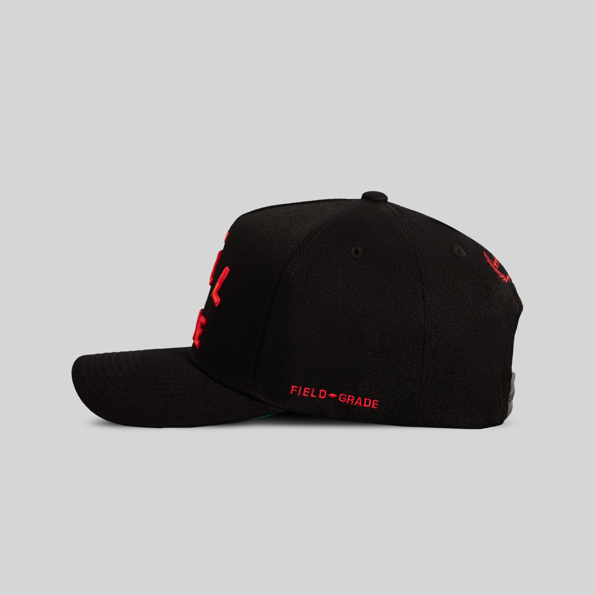 FROM HELL WITH LOVE BLACK WOOL TRUCKER