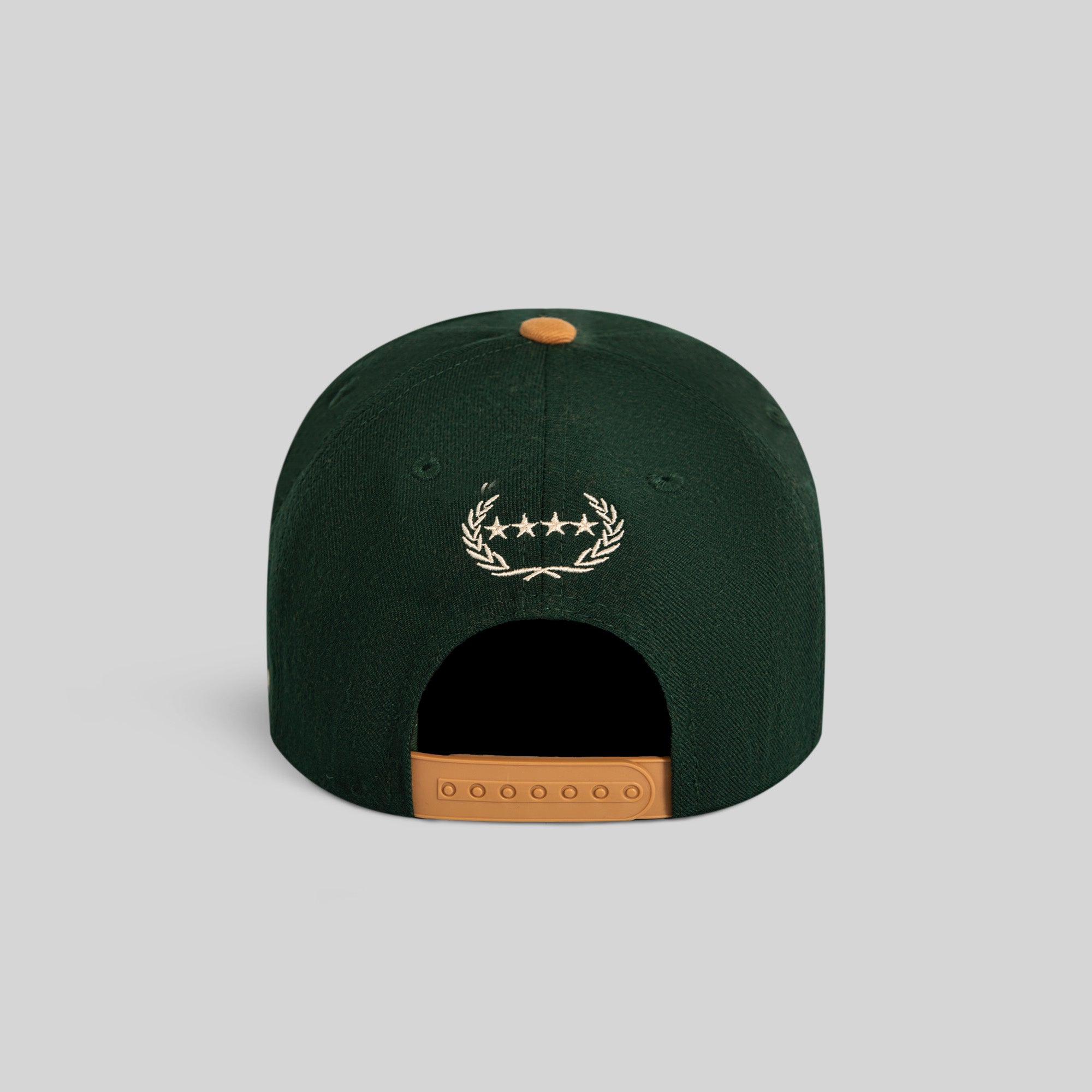 FROM HELL WITH LOVE EMERALD WHEAT WOOL TRUCKER