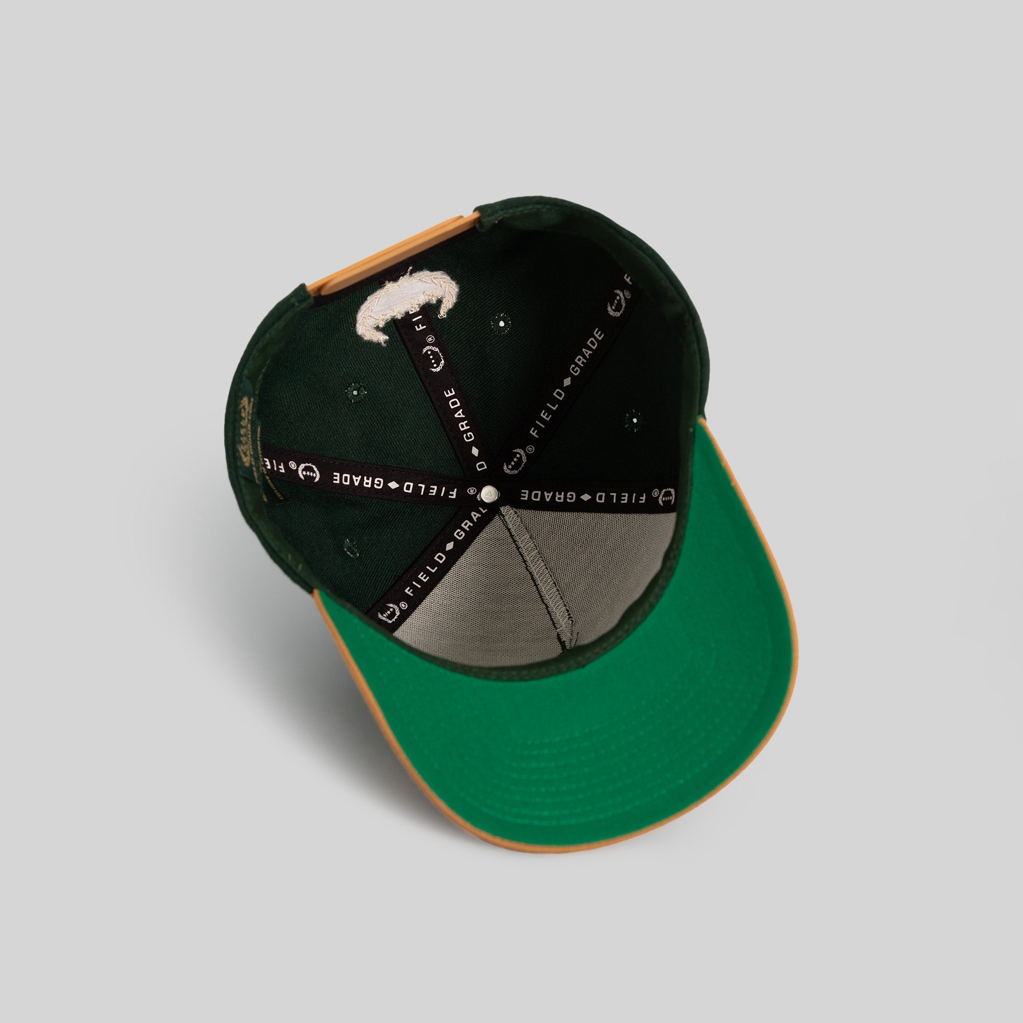 FROM HELL WITH LOVE EMERALD WHEAT WOOL TRUCKER