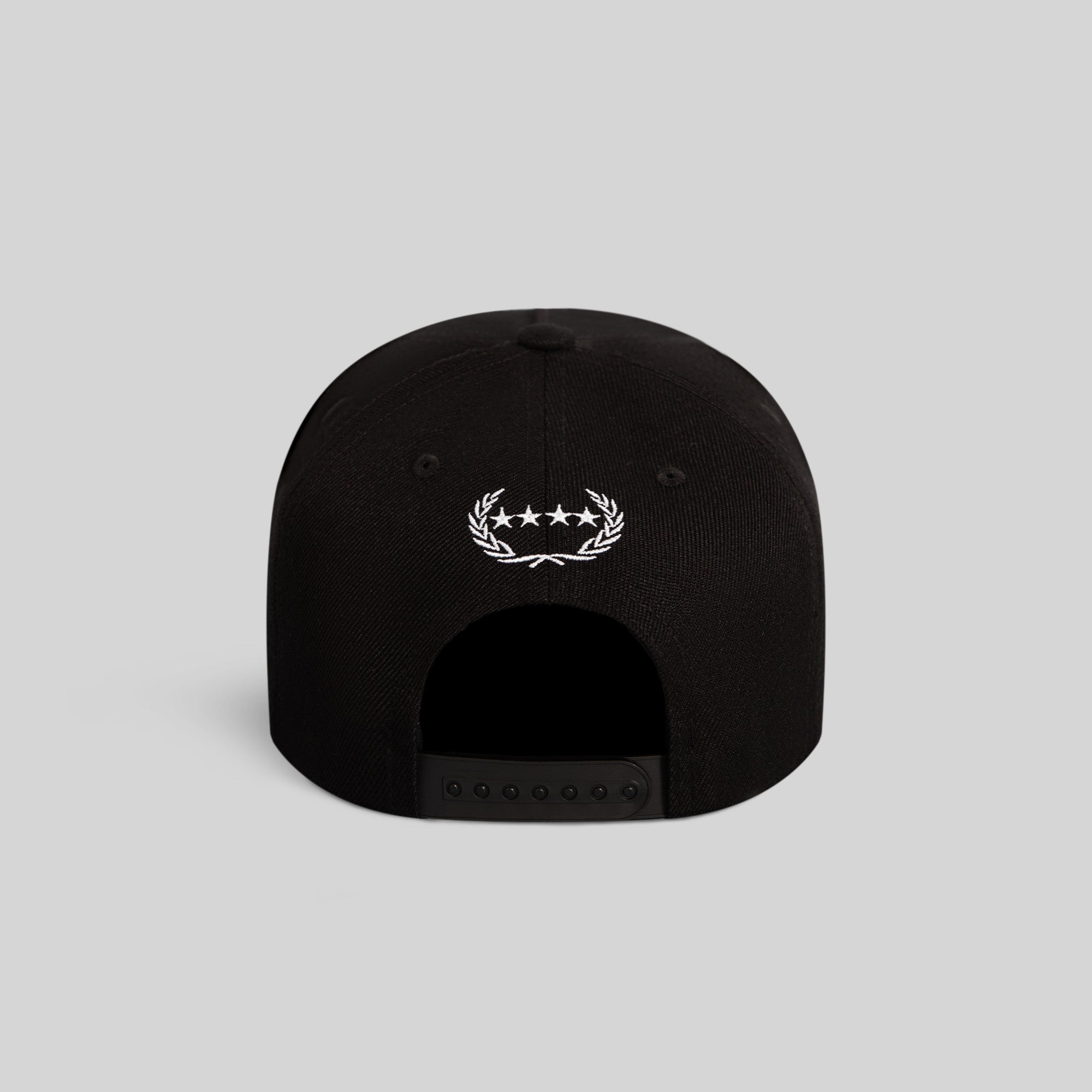 NEW MONEY BLACK WOOL TRUCKER