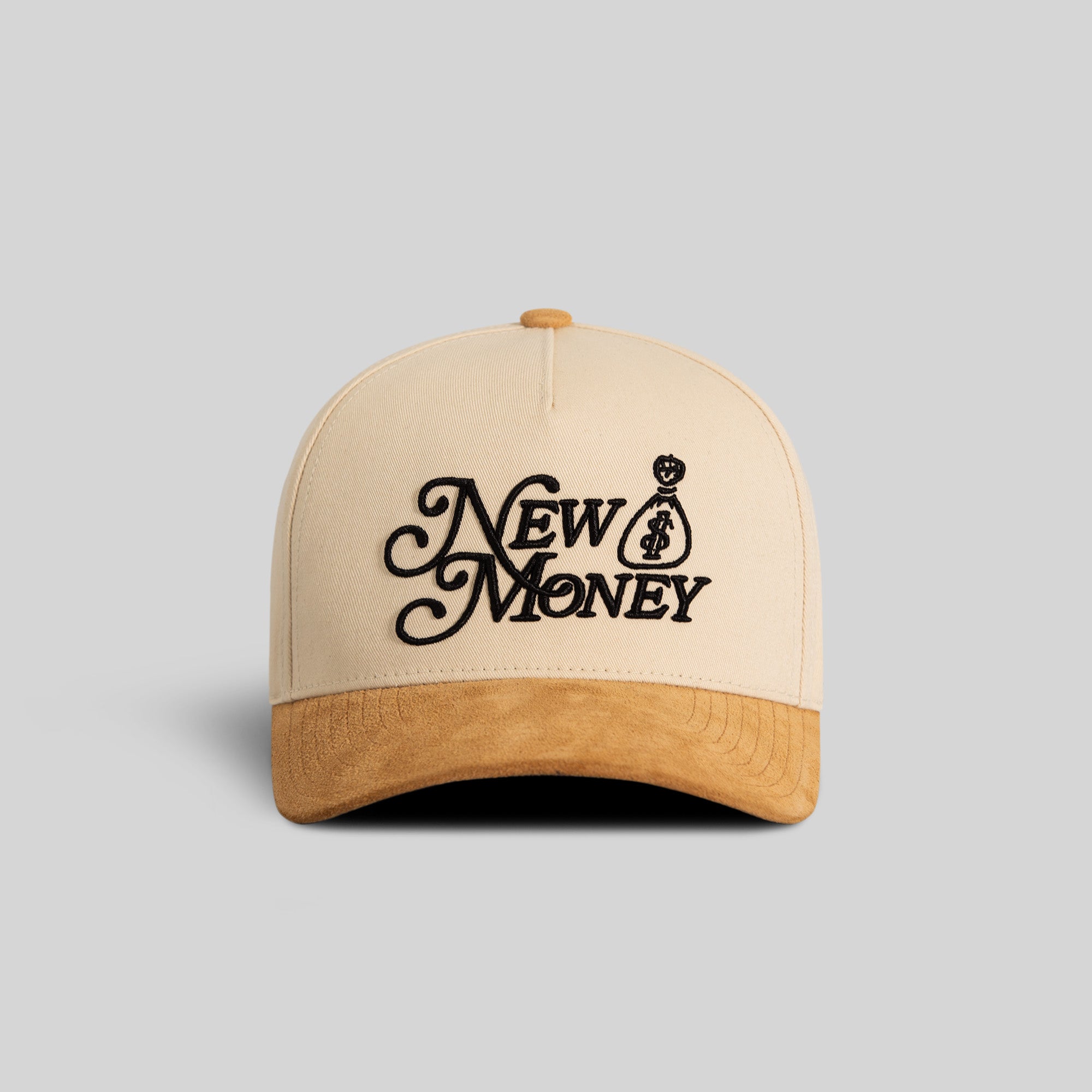 NEW MONEY SAND WHEAT TWILL SUEDE TRUCKER