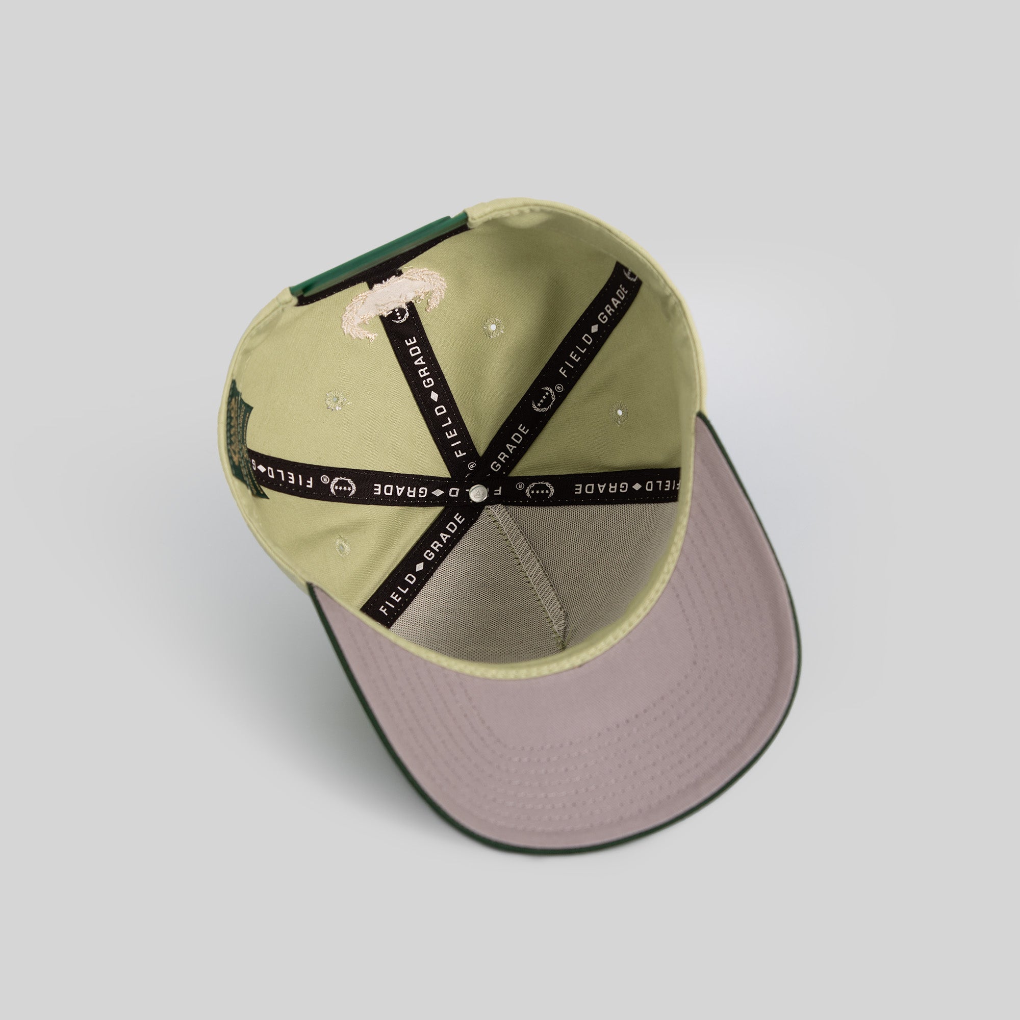NEW MONEY SAGE FG GREEN TWILL TRUCKER