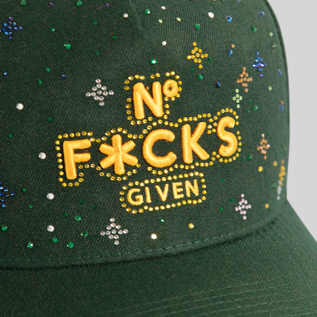 NO F*CKS GIVEN STARLIGHT WOOL TRUCKER