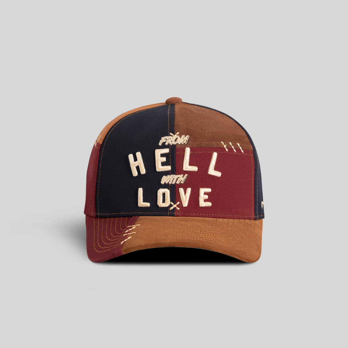 FROM HELL WITH LOVE VOODOO TWILL SUEDE CANVAS TRUCKER