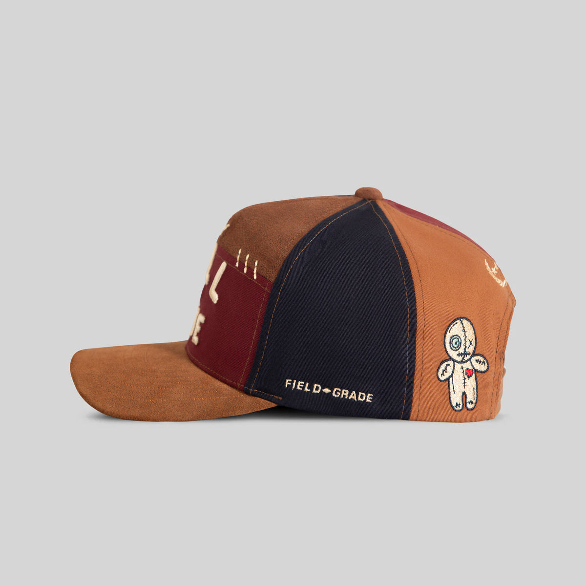 FROM HELL WITH LOVE VOODOO TWILL SUEDE CANVAS TRUCKER