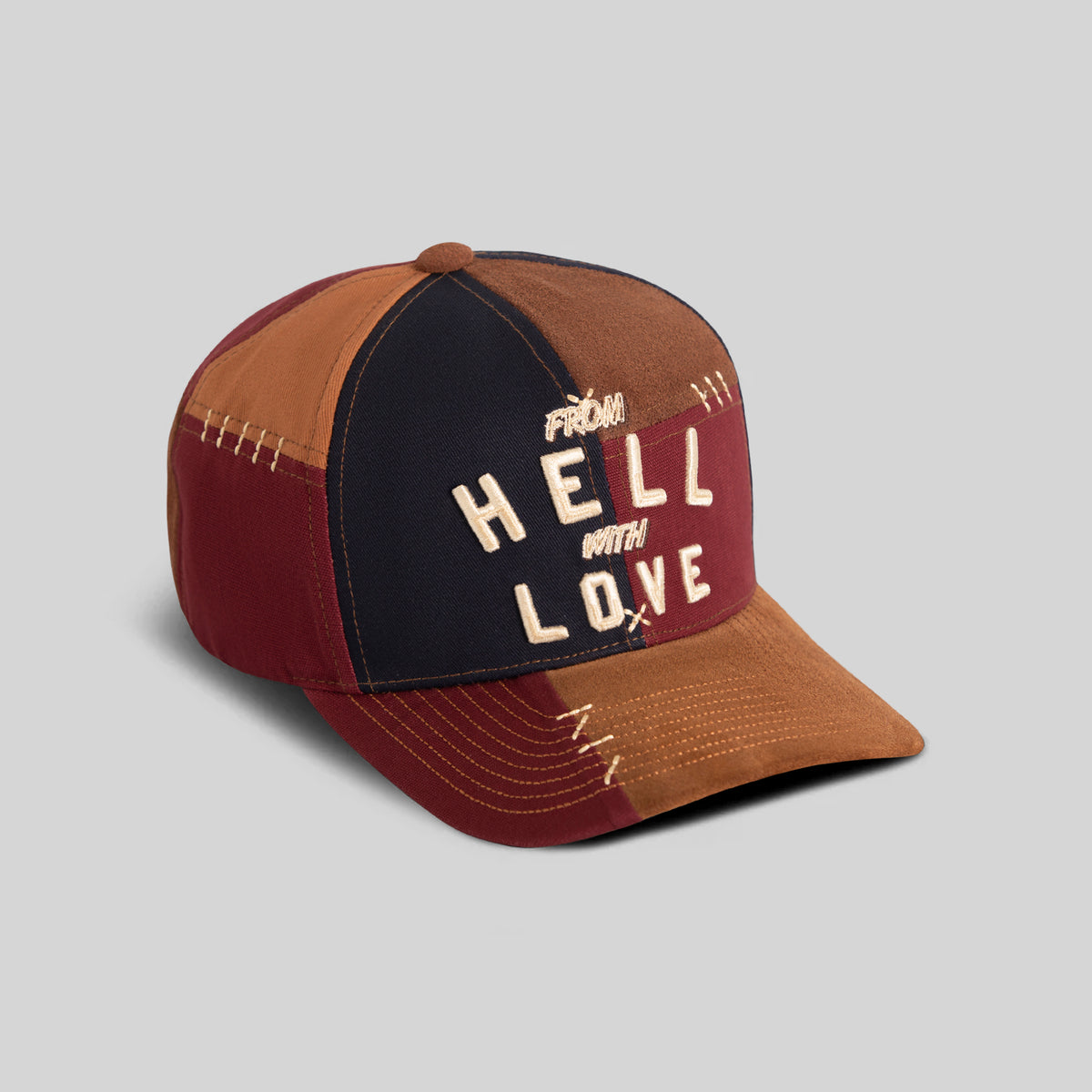 FROM HELL WITH LOVE VOODOO TWILL SUEDE CANVAS TRUCKER