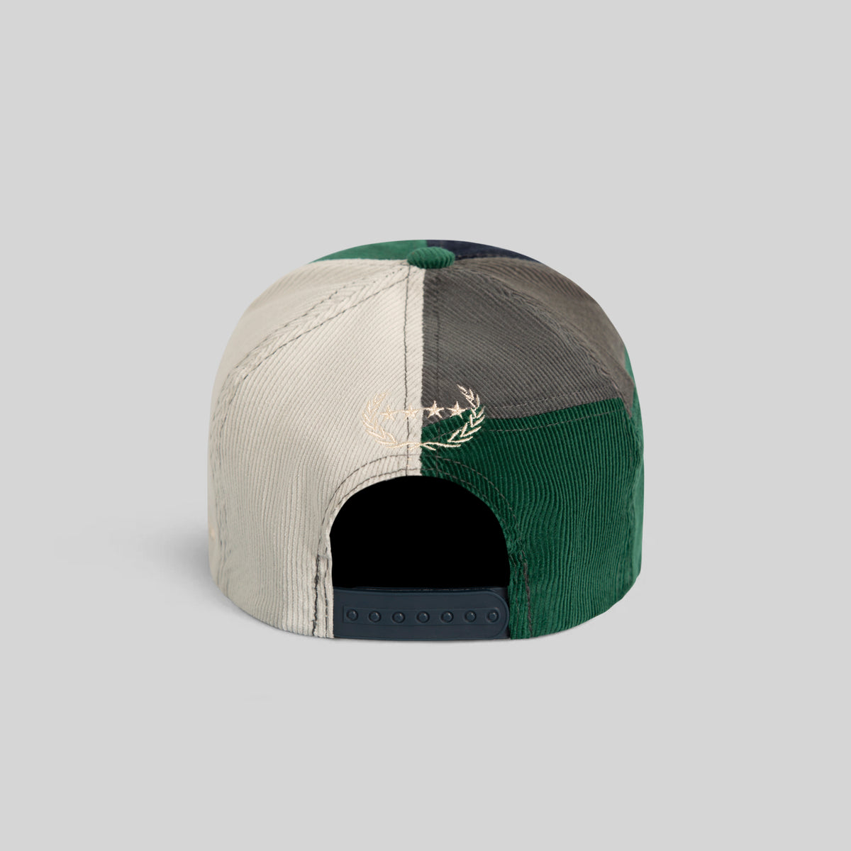 NO FUCKS GIVEN MULTI CORDUROY PATCHWORK TRUCKER