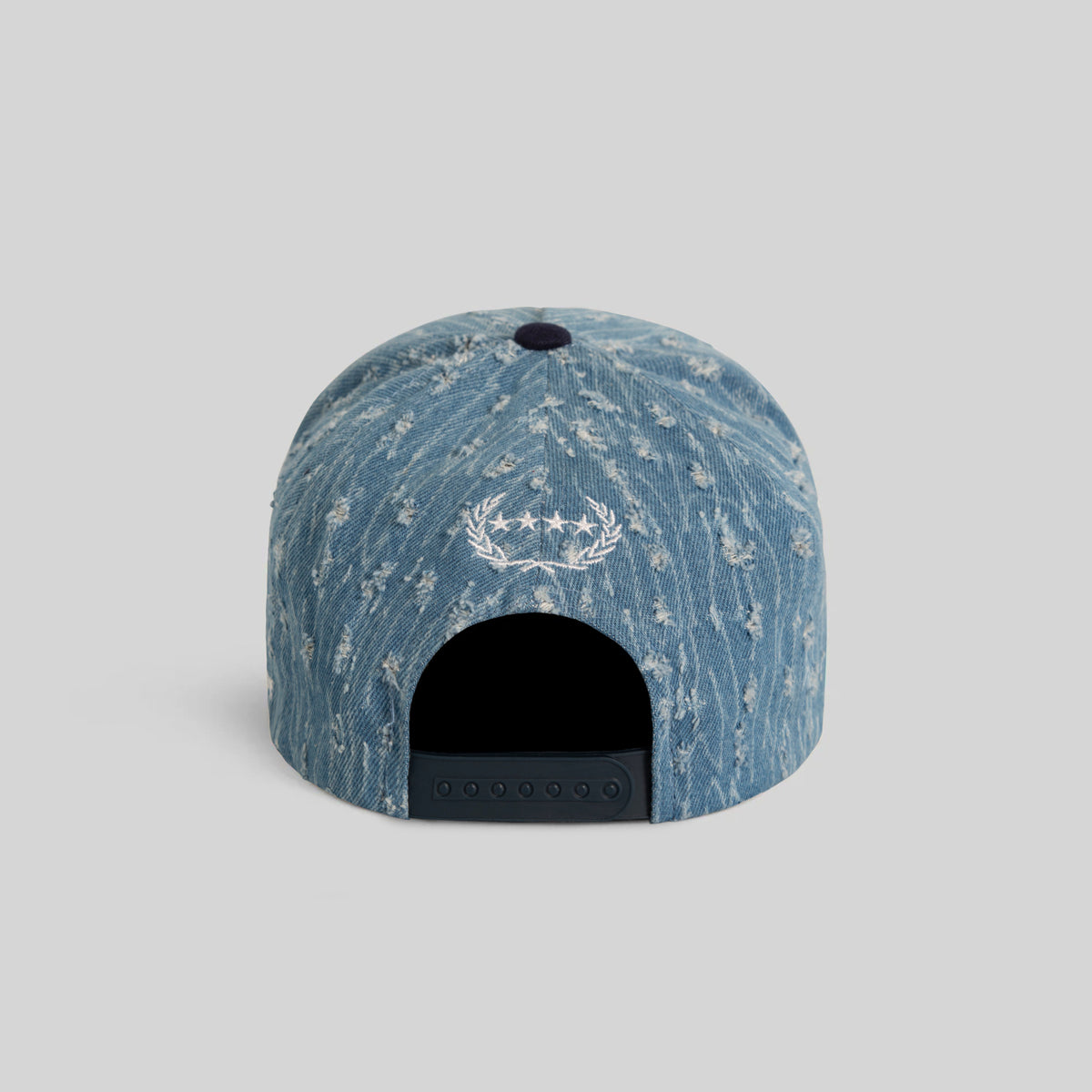 FIELD GRADE X KURVE STUDIO NY IS HEALING NEEDLE PUNCH DENIM WOOL TRUCKER