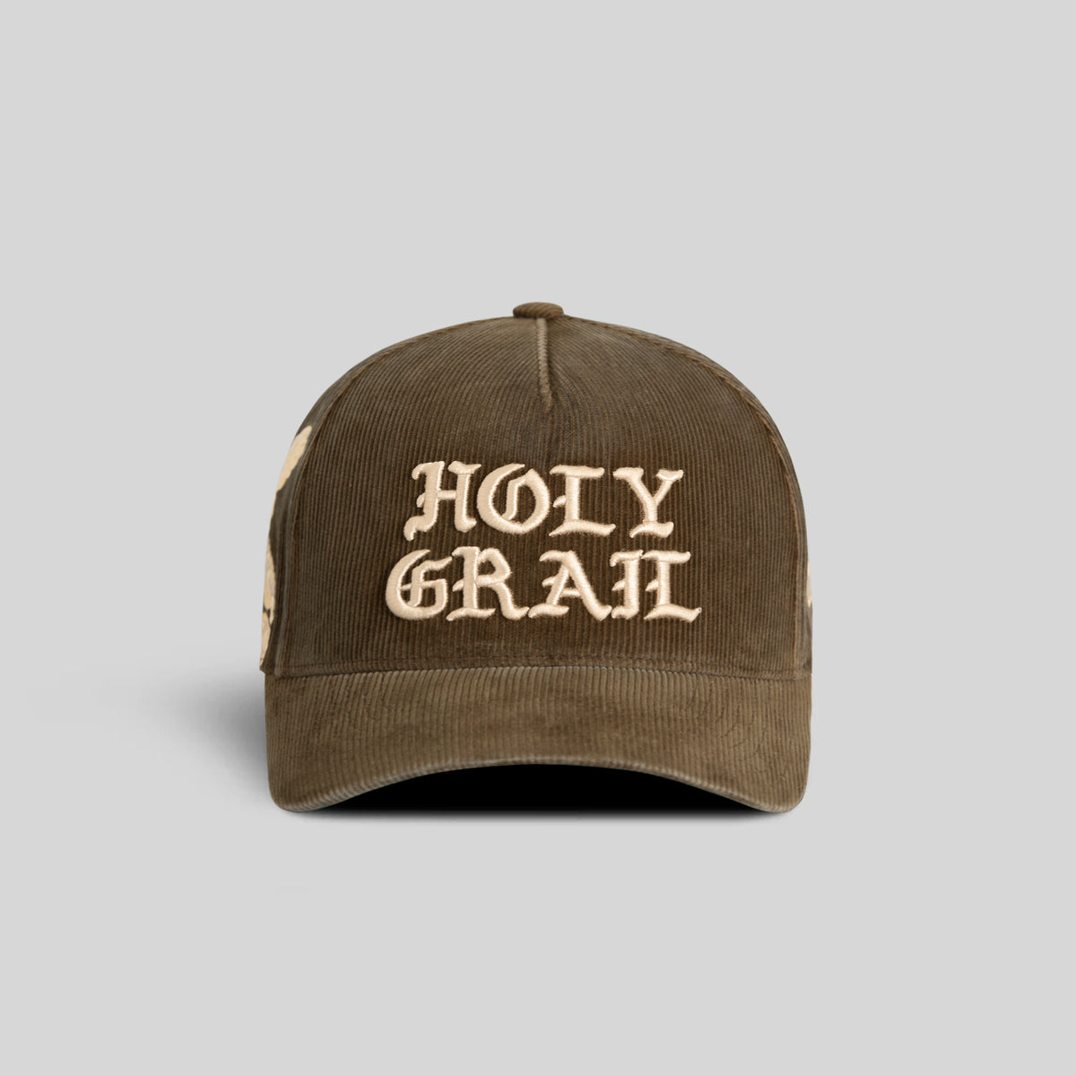 HOLY GRAIL WASHED CORDUROY OLIVE TRUCKER