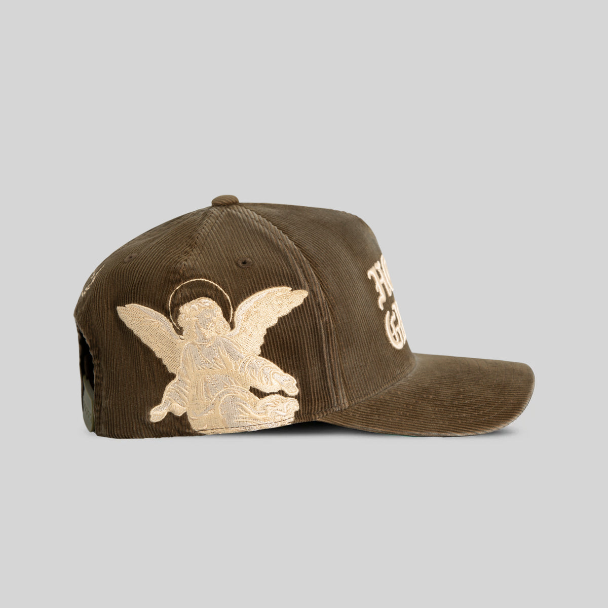 HOLY GRAIL WASHED CORDUROY OLIVE TRUCKER