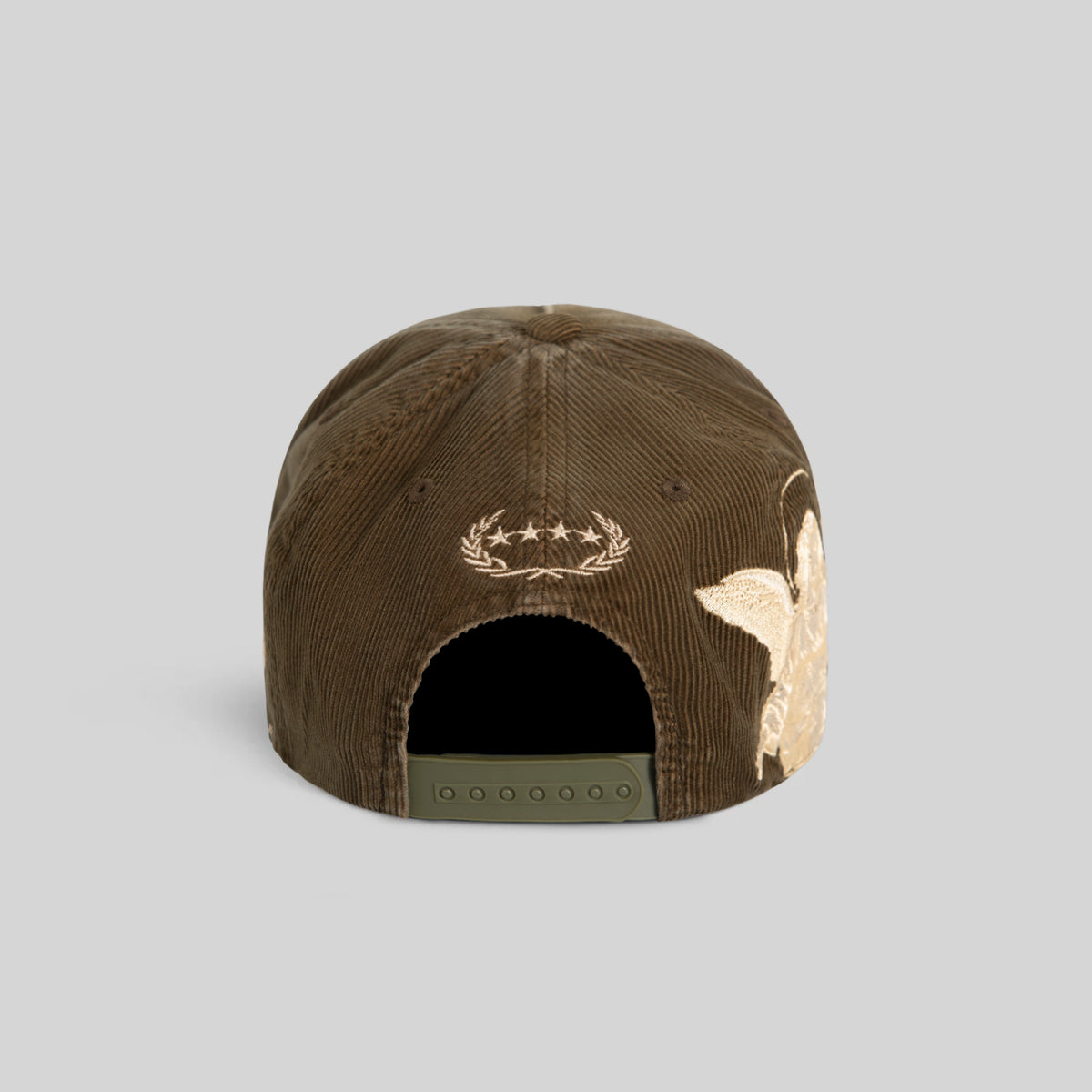 HOLY GRAIL WASHED CORDUROY OLIVE TRUCKER