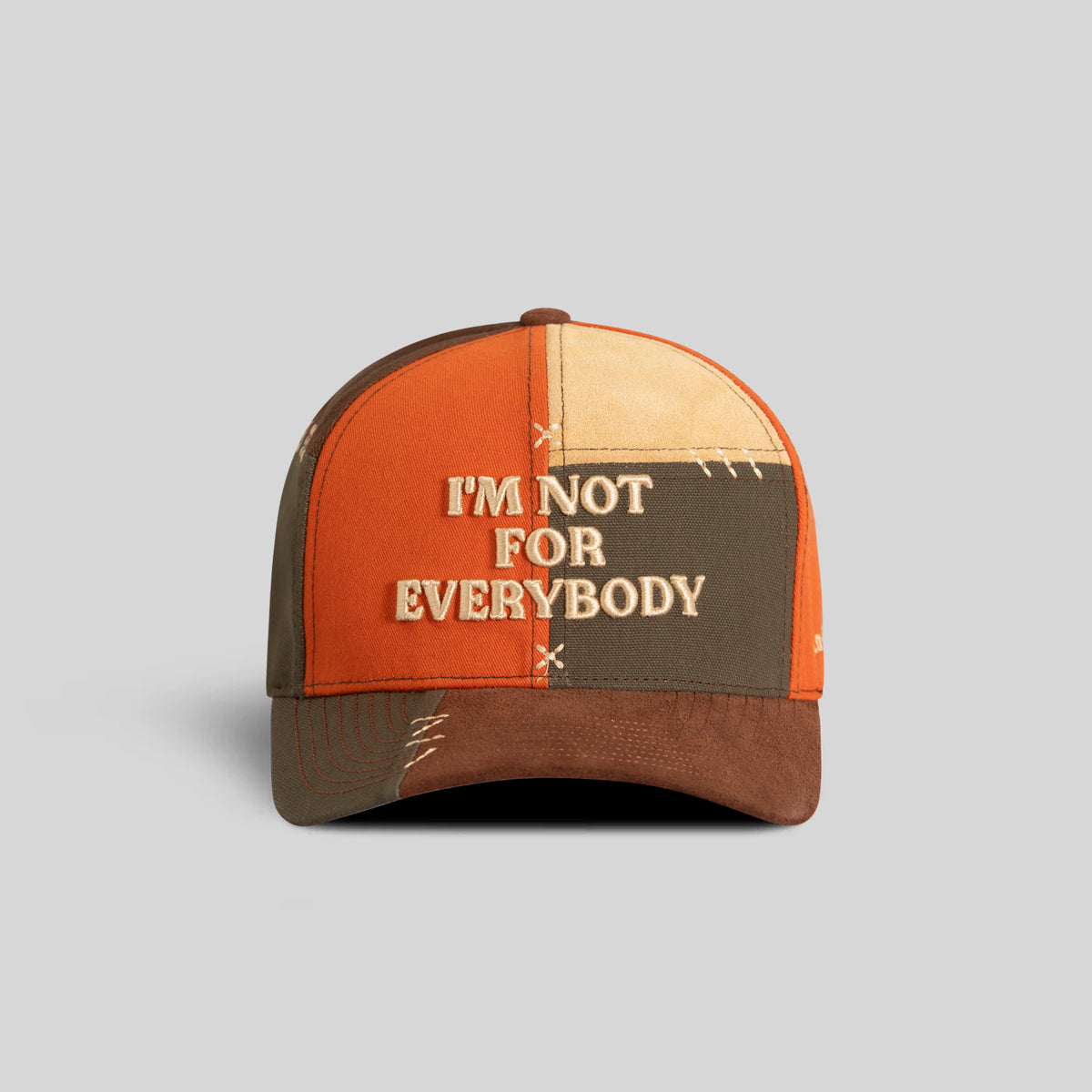 IM NOT FOR EVERYBODY VOODOO TWILL SUEDE CANVAS TRUCKER