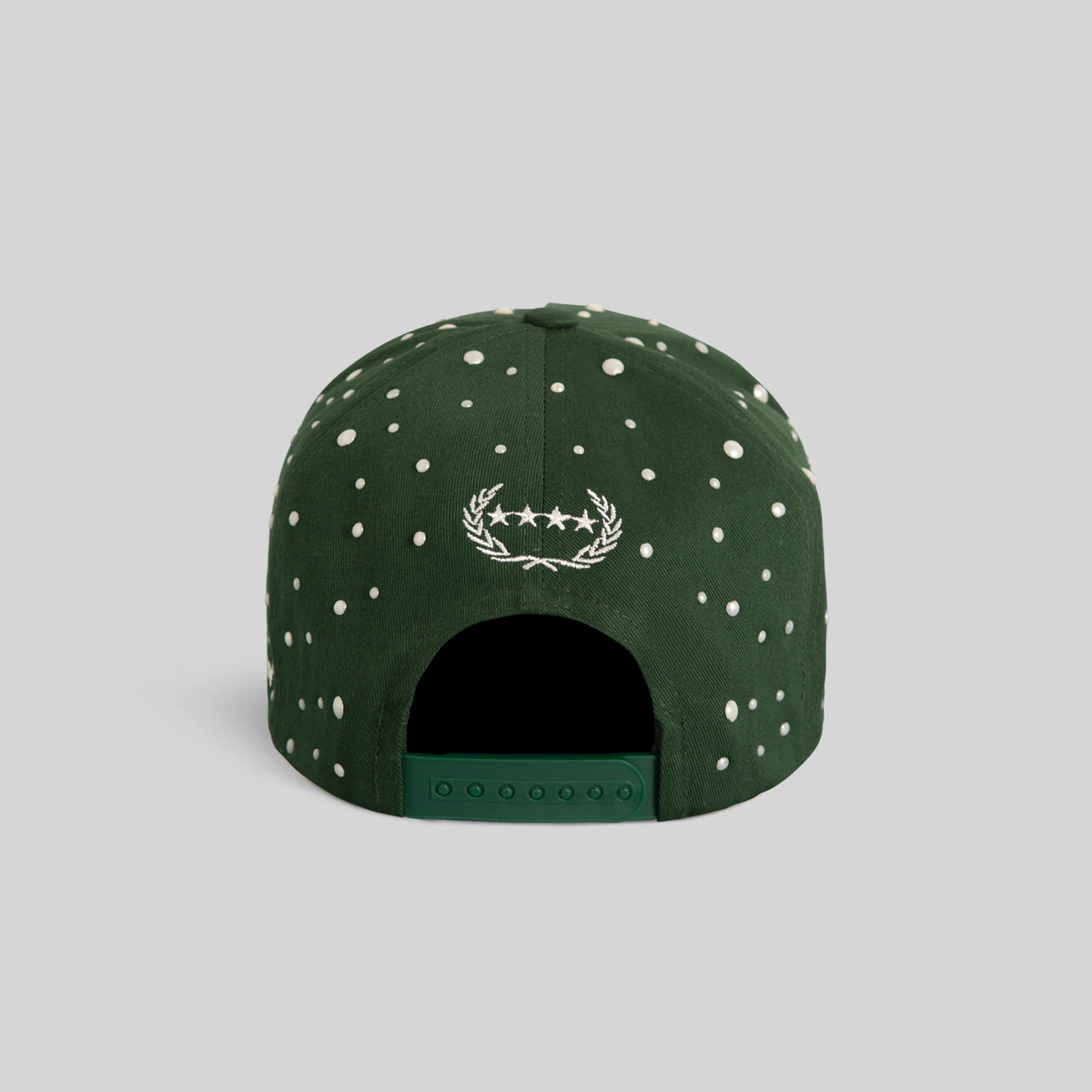 RESPECTFULLY PEARL EMERALD TWILL TRUCKER