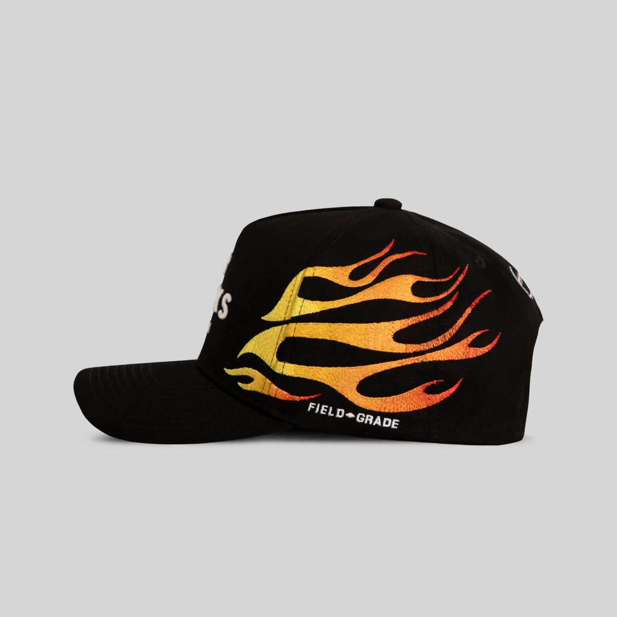 NO FUCKS GIVEN TRIBAL FLAME TWILL TRUCKER