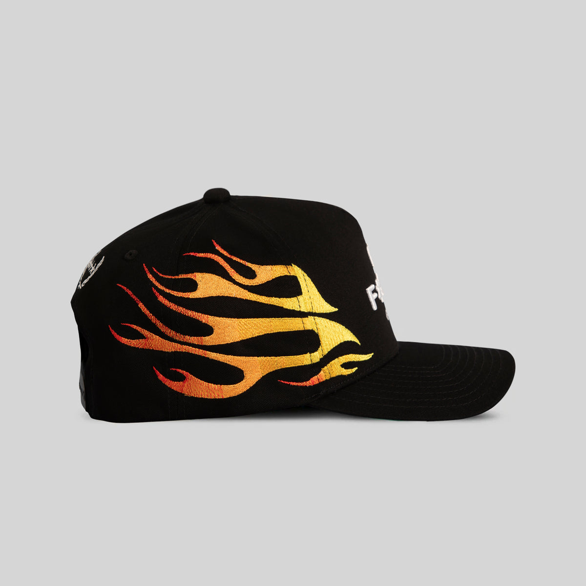 NO FUCKS GIVEN TRIBAL FLAME TWILL TRUCKER