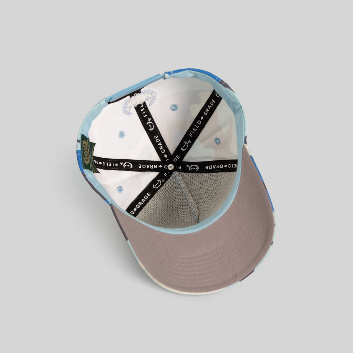 FIELD GRADE UNAPOLOGETIC ICY CAMO TWILL TRUCKER