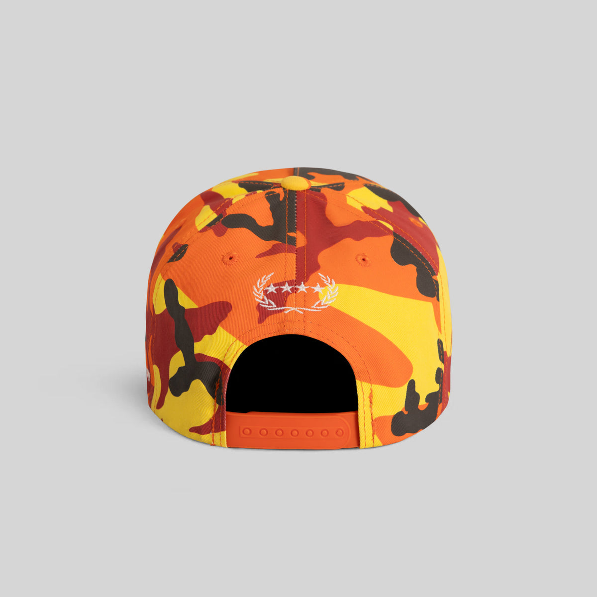 FIELD GRADE COLLEGIATE FLAME CAMO TWILL TRUCKER