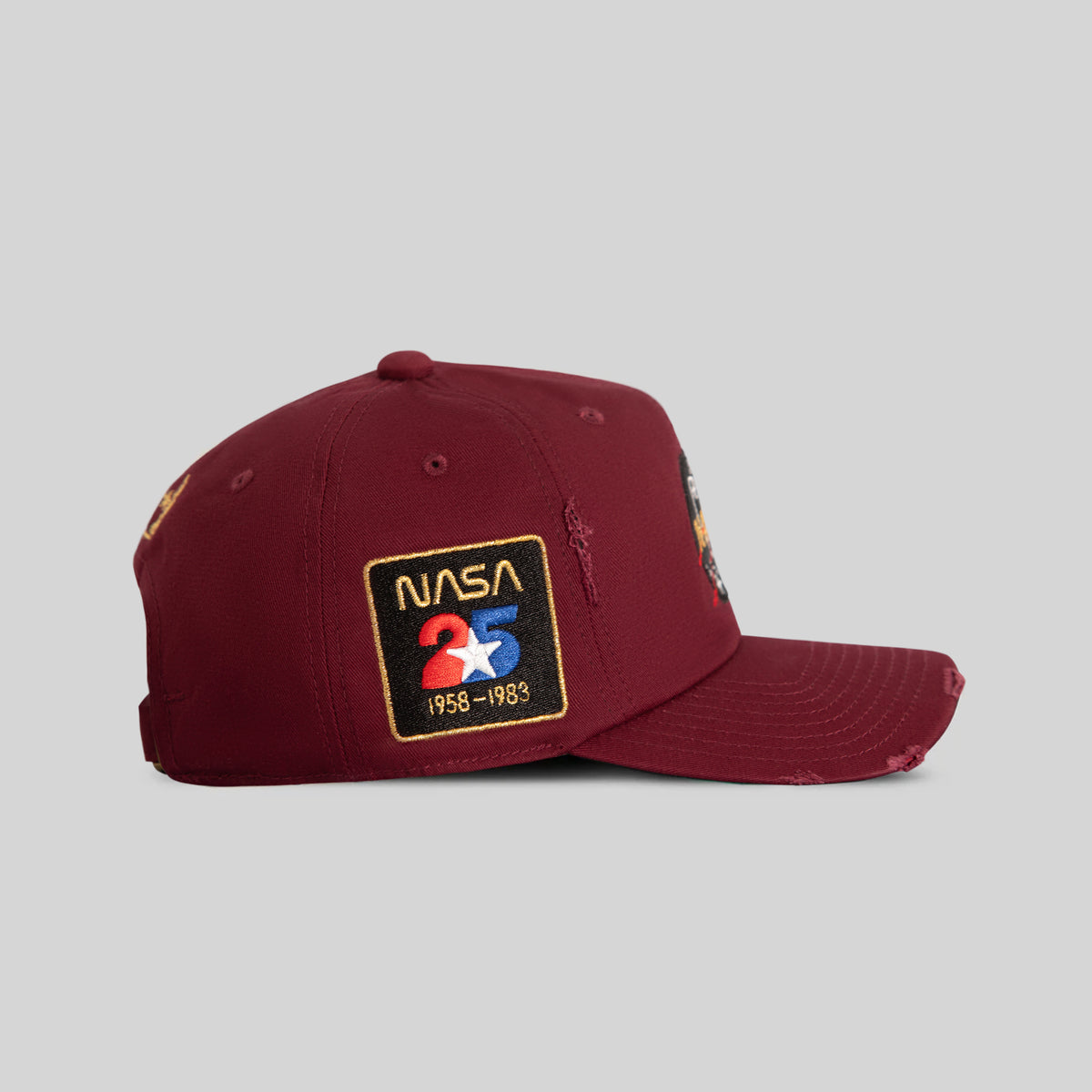 SKYLAB NASA 25th ANNIVERSARY MAROON DISTRESSED