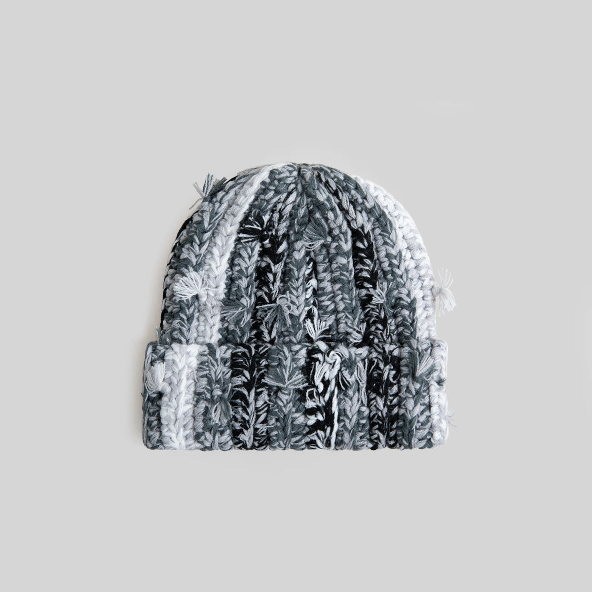 FIELD GRADE CROCHET WATCH CAP MONOCHROME