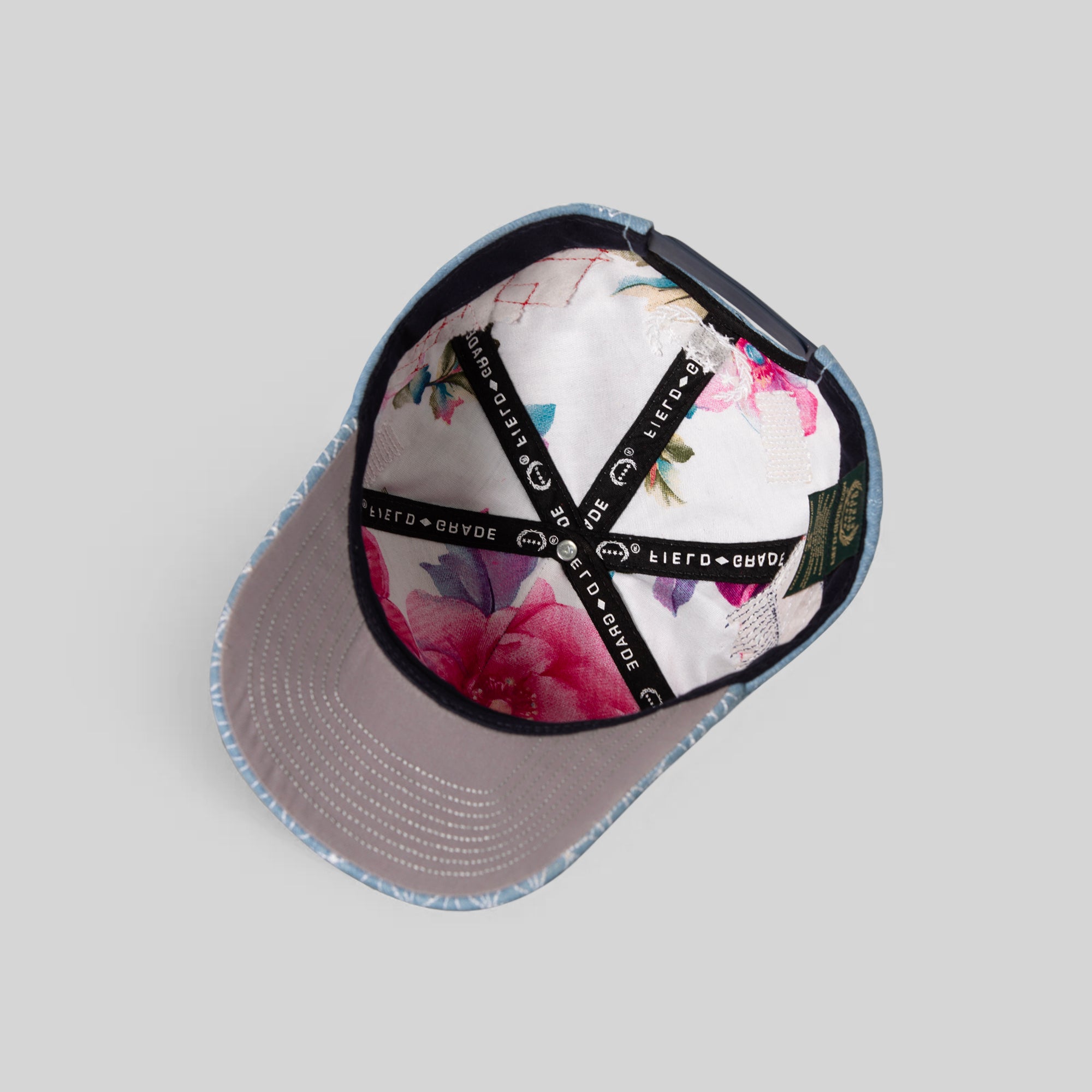 NO PHOTOS SASHIKO WASHED DENIM TRUCKER