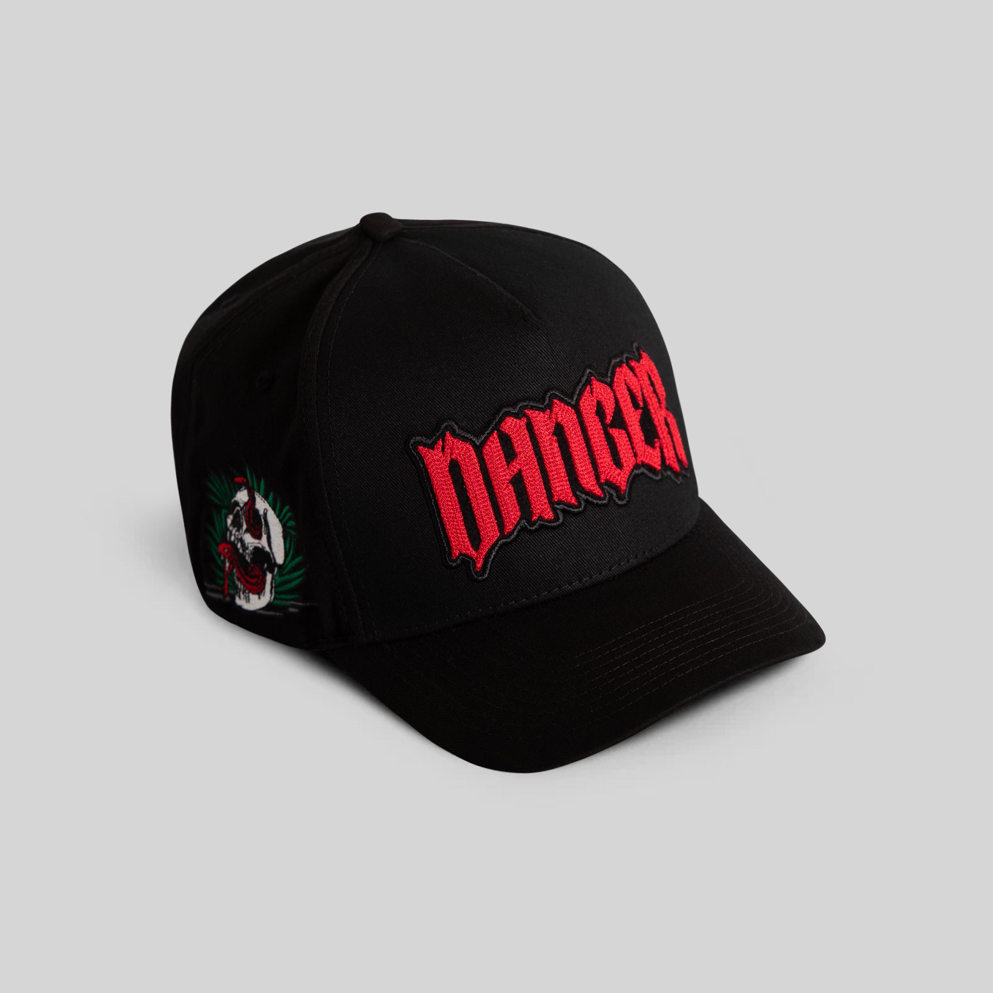 DANGER BLACK TWILL TRUCKER