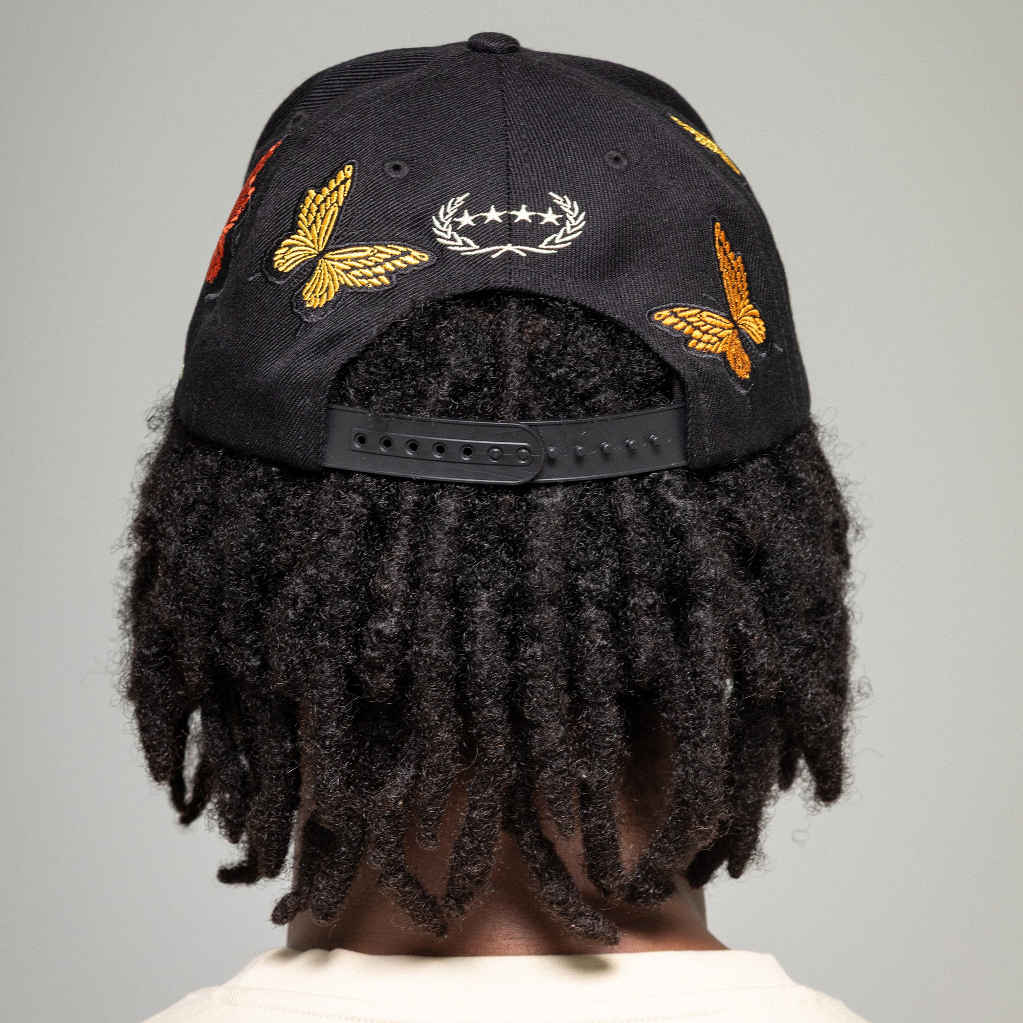 FIELD GRADE X KURVE STUDIO NY IS HEALING BUTTERFLIGHT WOOL TRUCKER