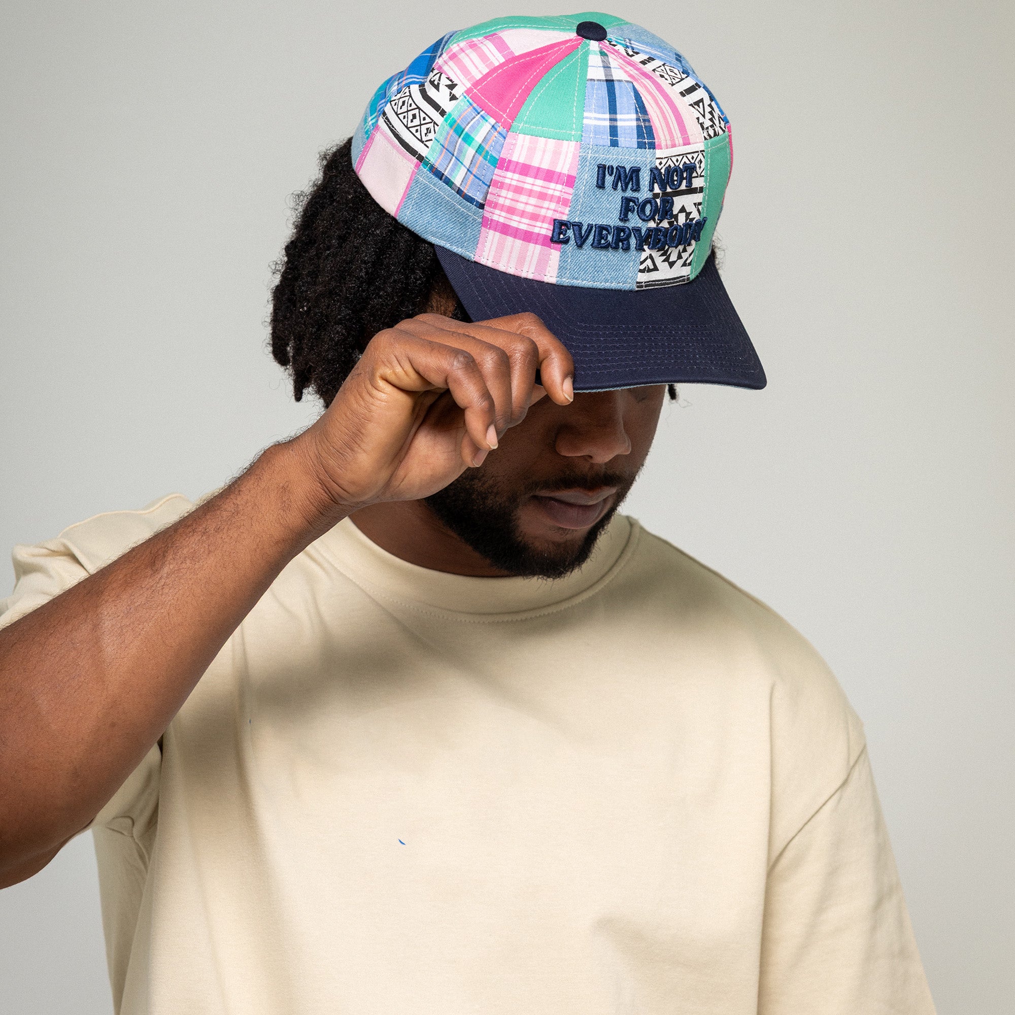 IM NOT FOR EVERYBODY SUMMER PATCHWORK TWILL TRUCKER