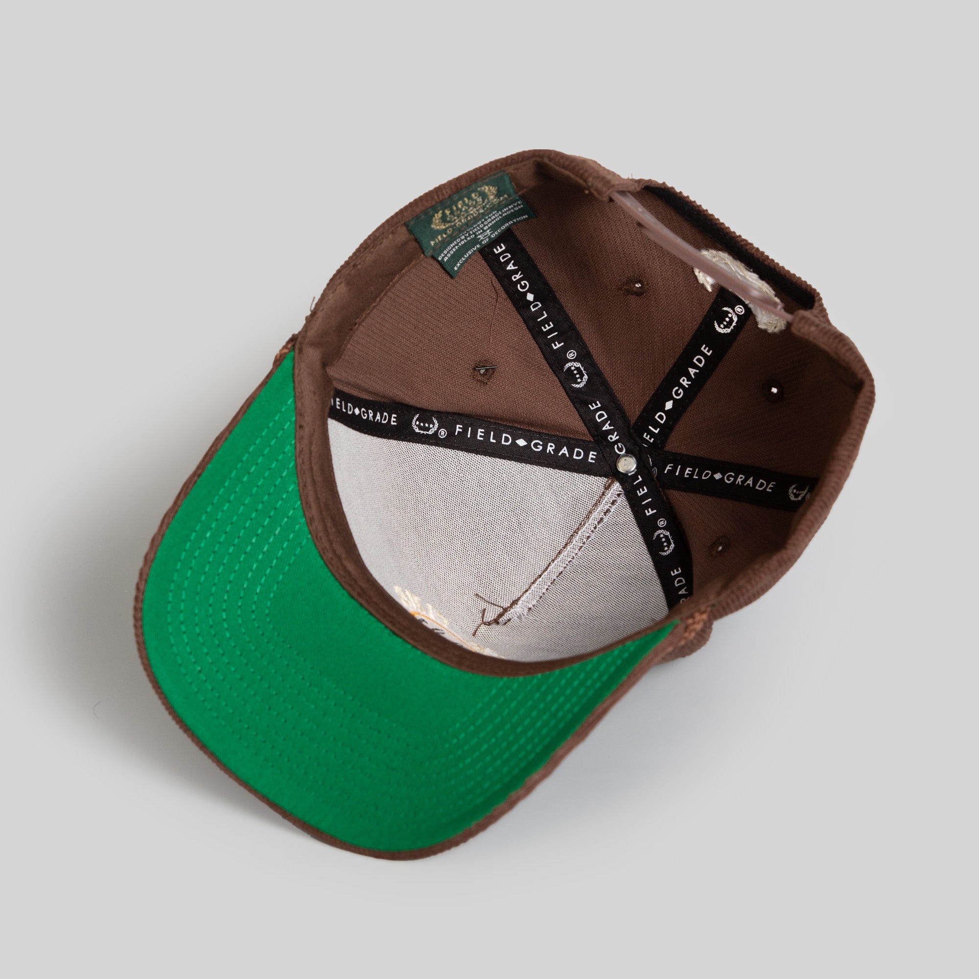 I FEEL FINE MOCHA CORDUROY TRUCKER HAT