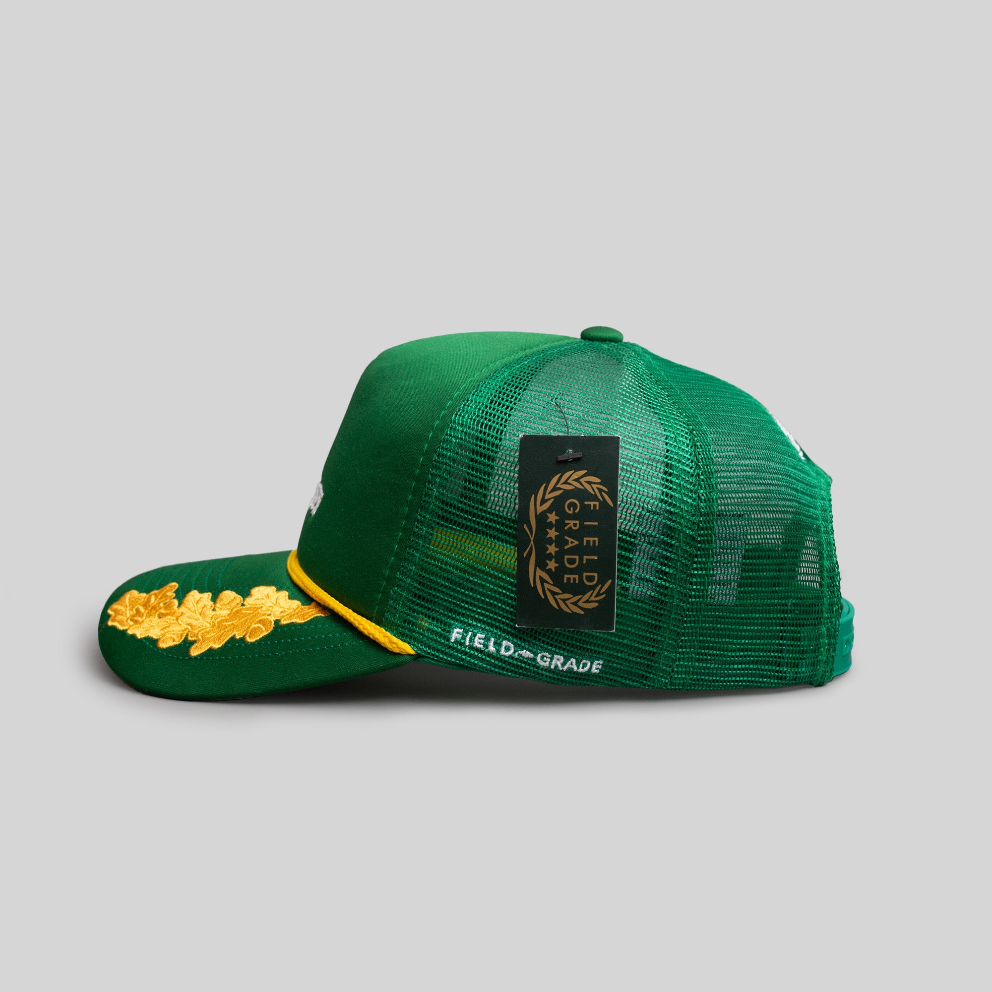 ROYALTY SCRAMBLED EGGS GREEN TRUCKER HAT