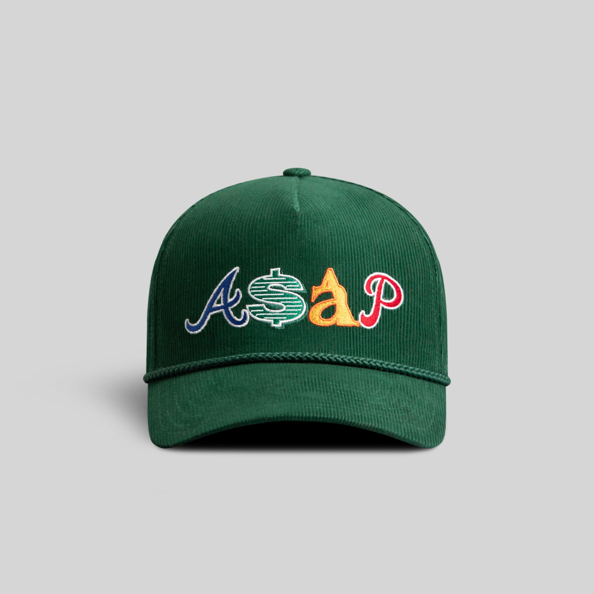 ASAP FG GREEN CORDUROY TRUCKER