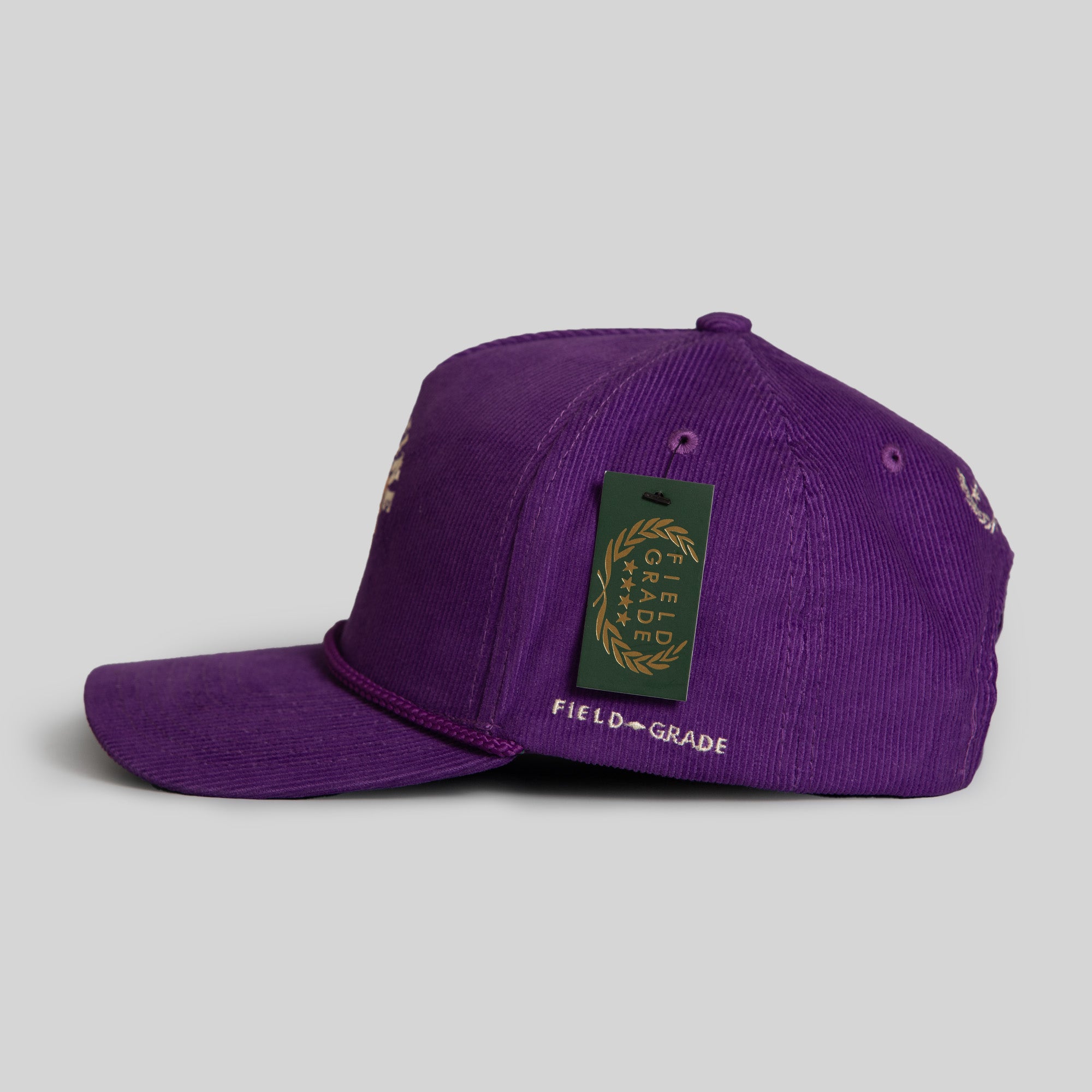 I FEEL FINE GRAPE CORDUROY TRUCKER HAT