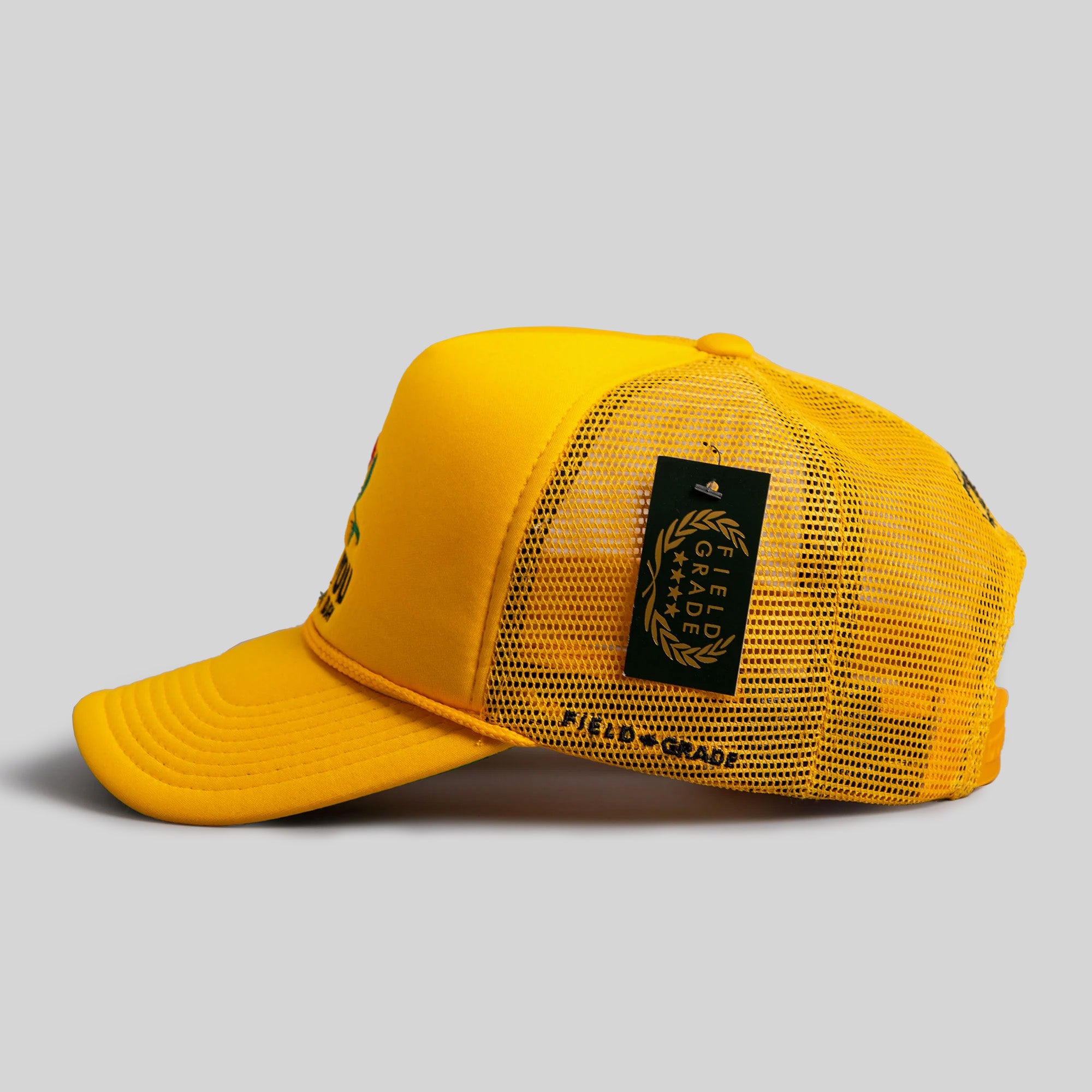 HAVE A NICE DAY YELLOW TRUCKER HAT
