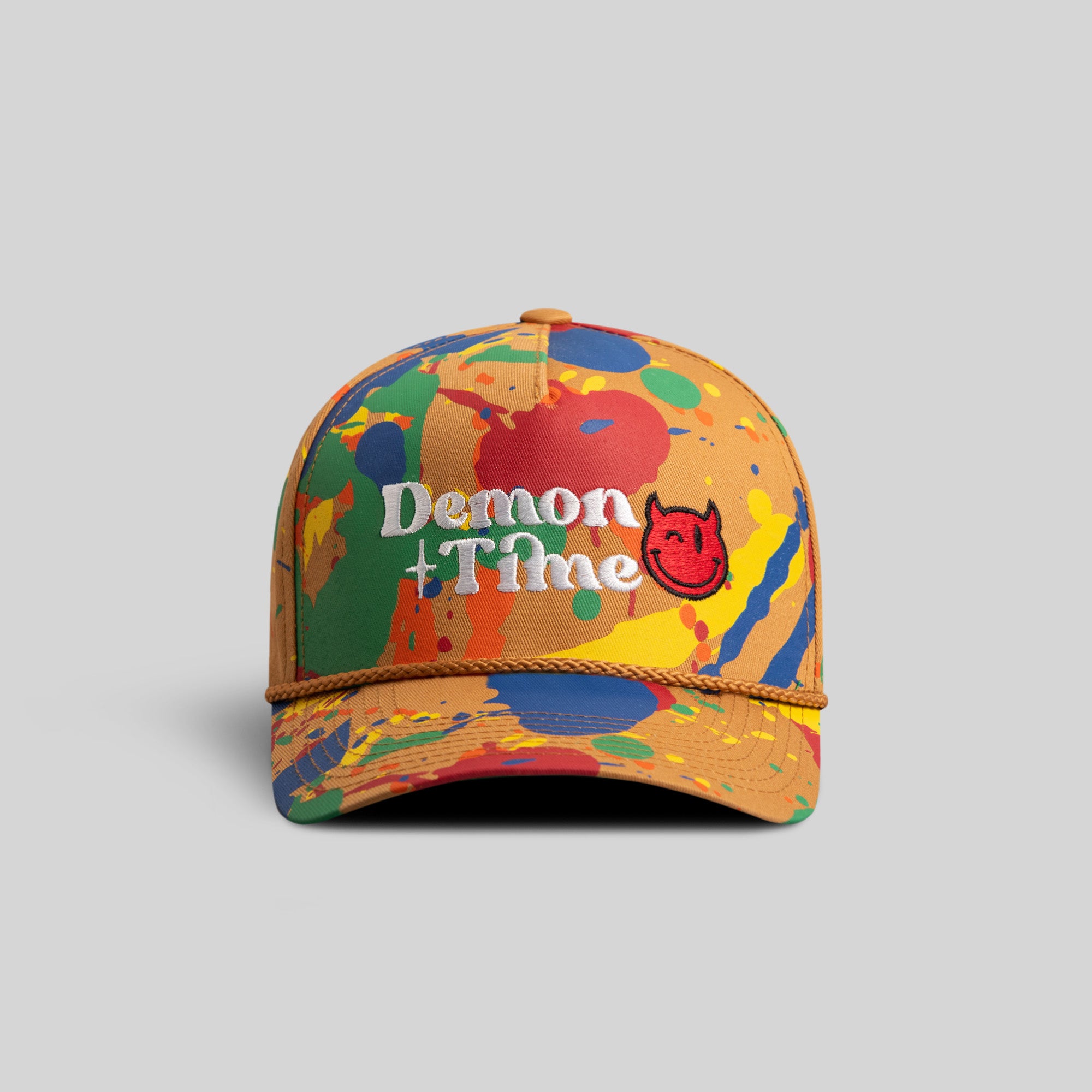 DEMON TIME PRIMARY SPLATTER TRUCKER HAT