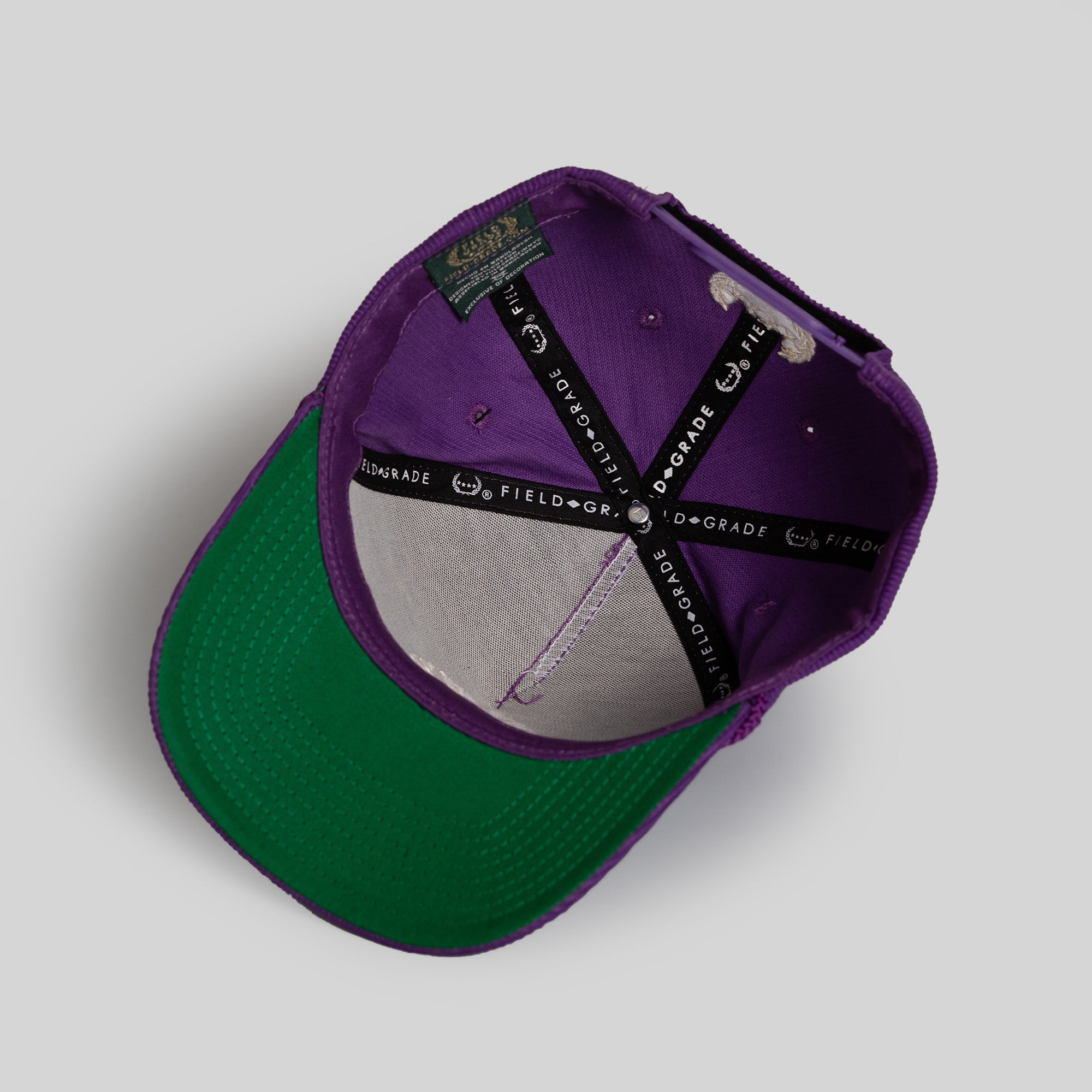 I FEEL FINE GRAPE CORDUROY TRUCKER HAT