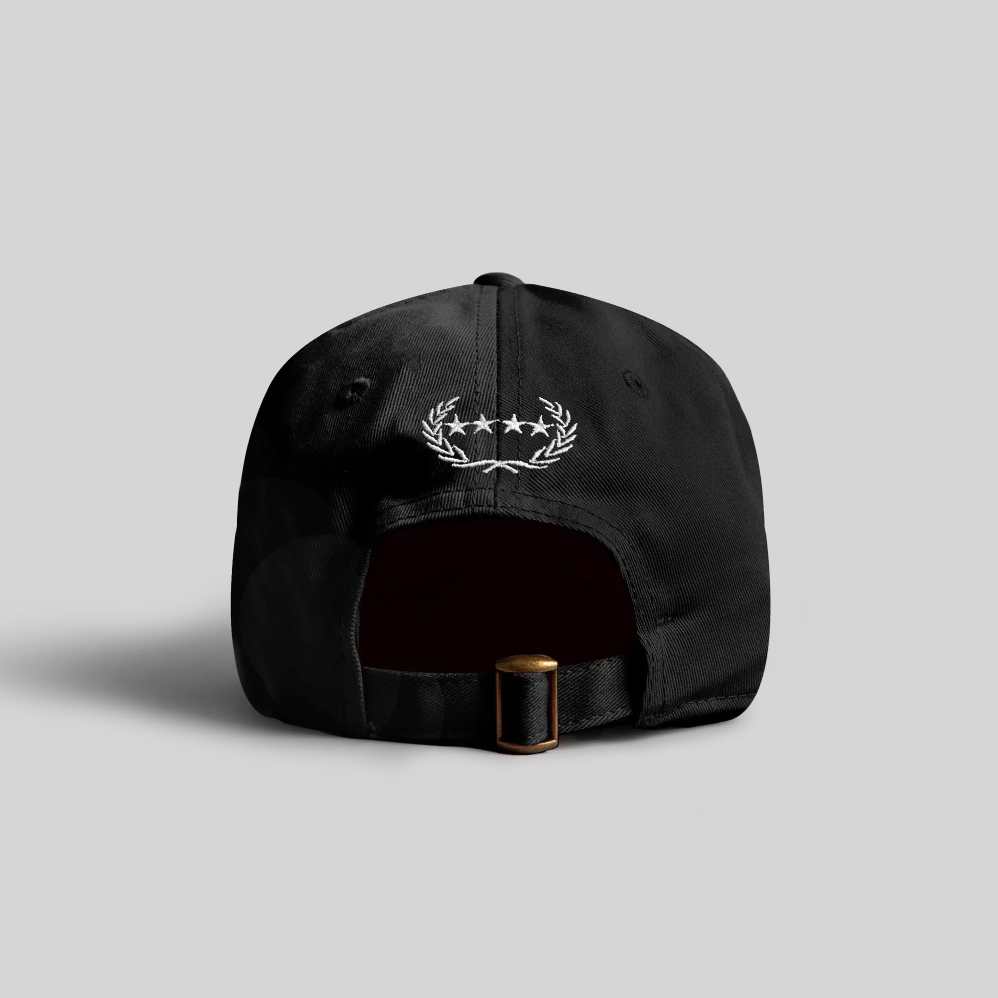 NOBODY ASKED YOU BLACK RELAXED FIT HAT