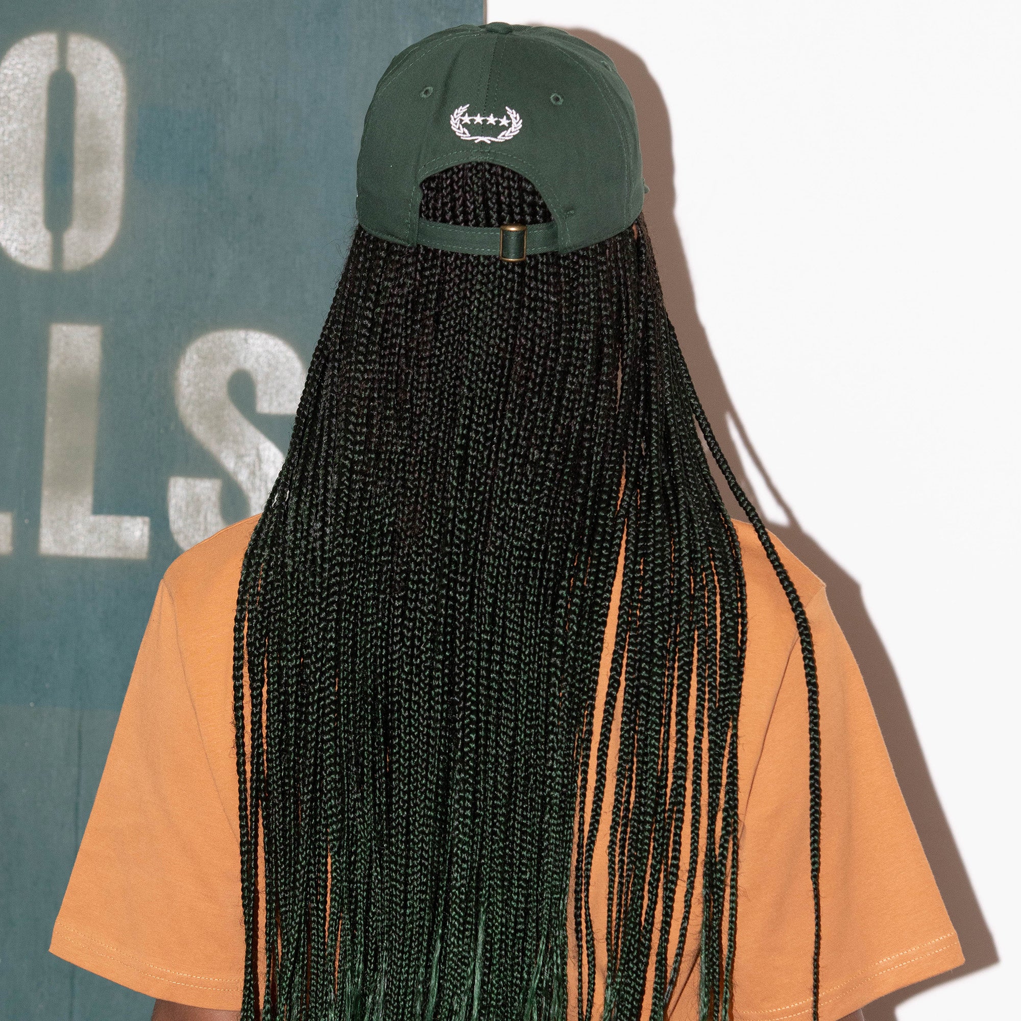 TRUST NO ONE FG GREEN RELAXED FIT HAT