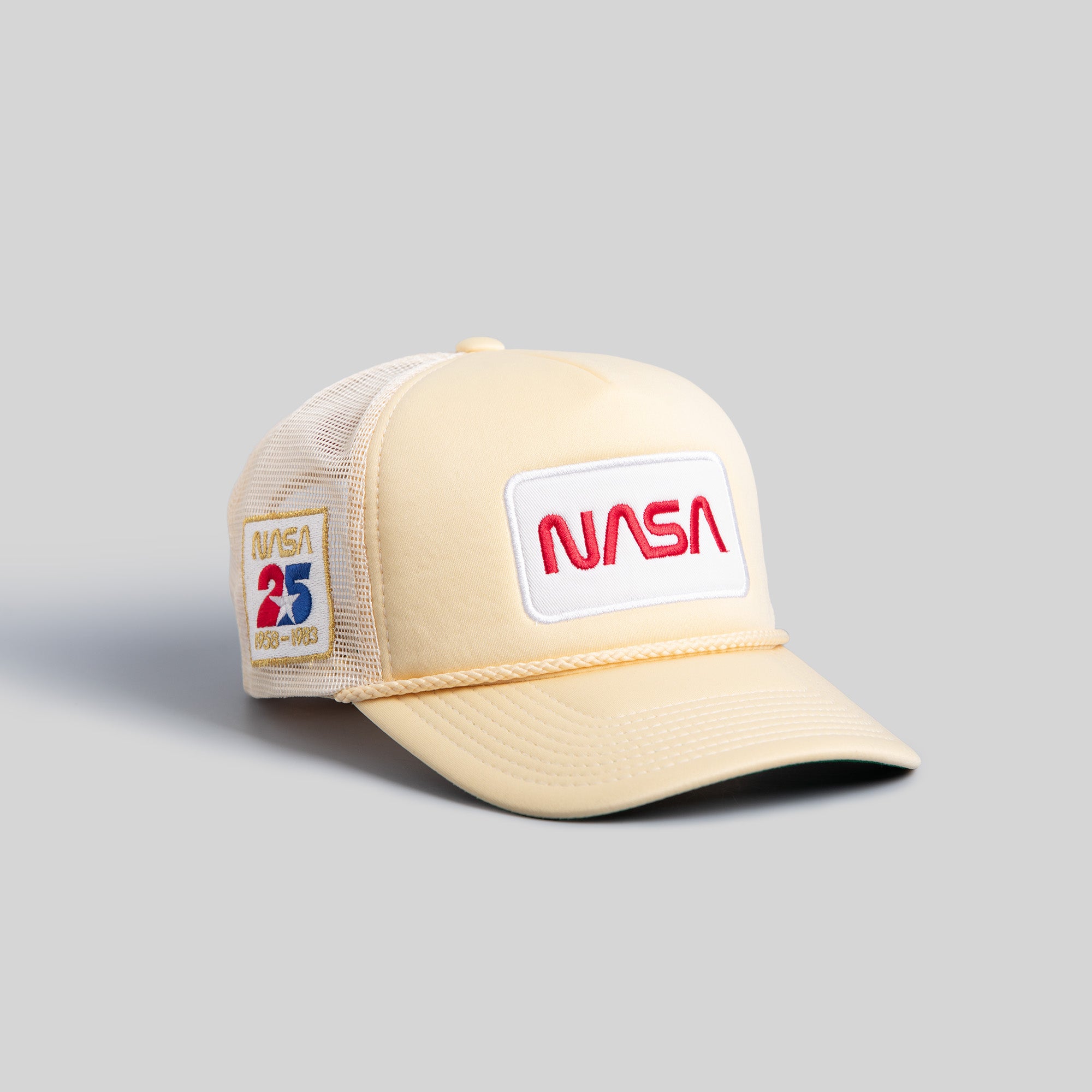 SKYLAB NASA 25TH ANNIVERSARY SAND TRUCKER HAT