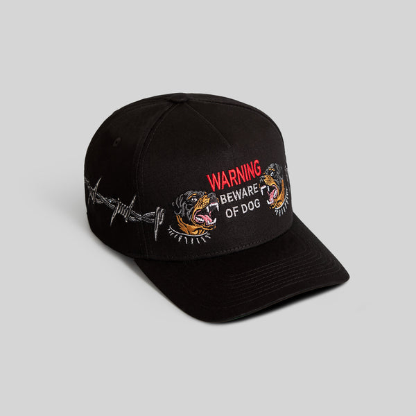 FWM DRTY $WAG CAP（BLACK） BEWAREOFROTTYBARBEDWIREBLACKTW