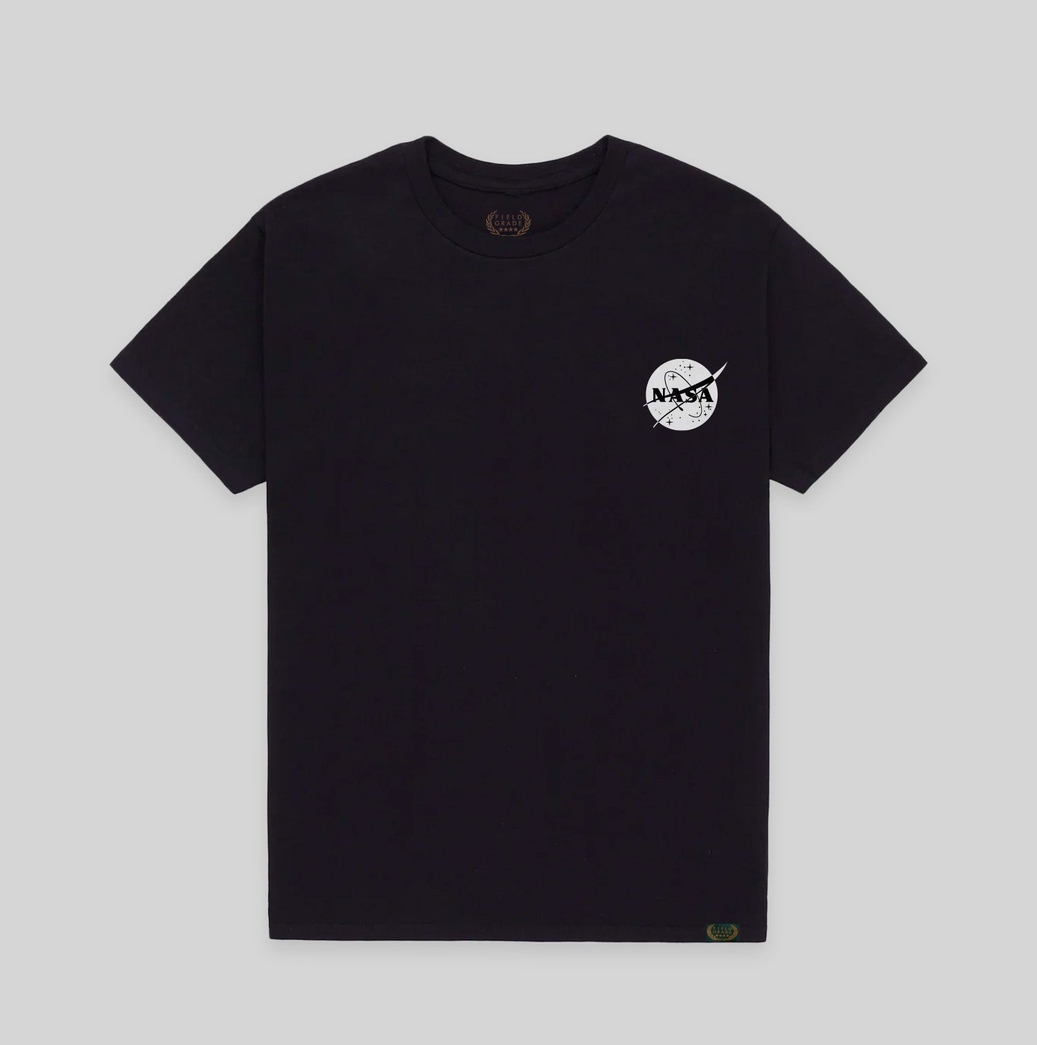 SKYLAB NASA OL' GLORY BLACK COTTON TEE